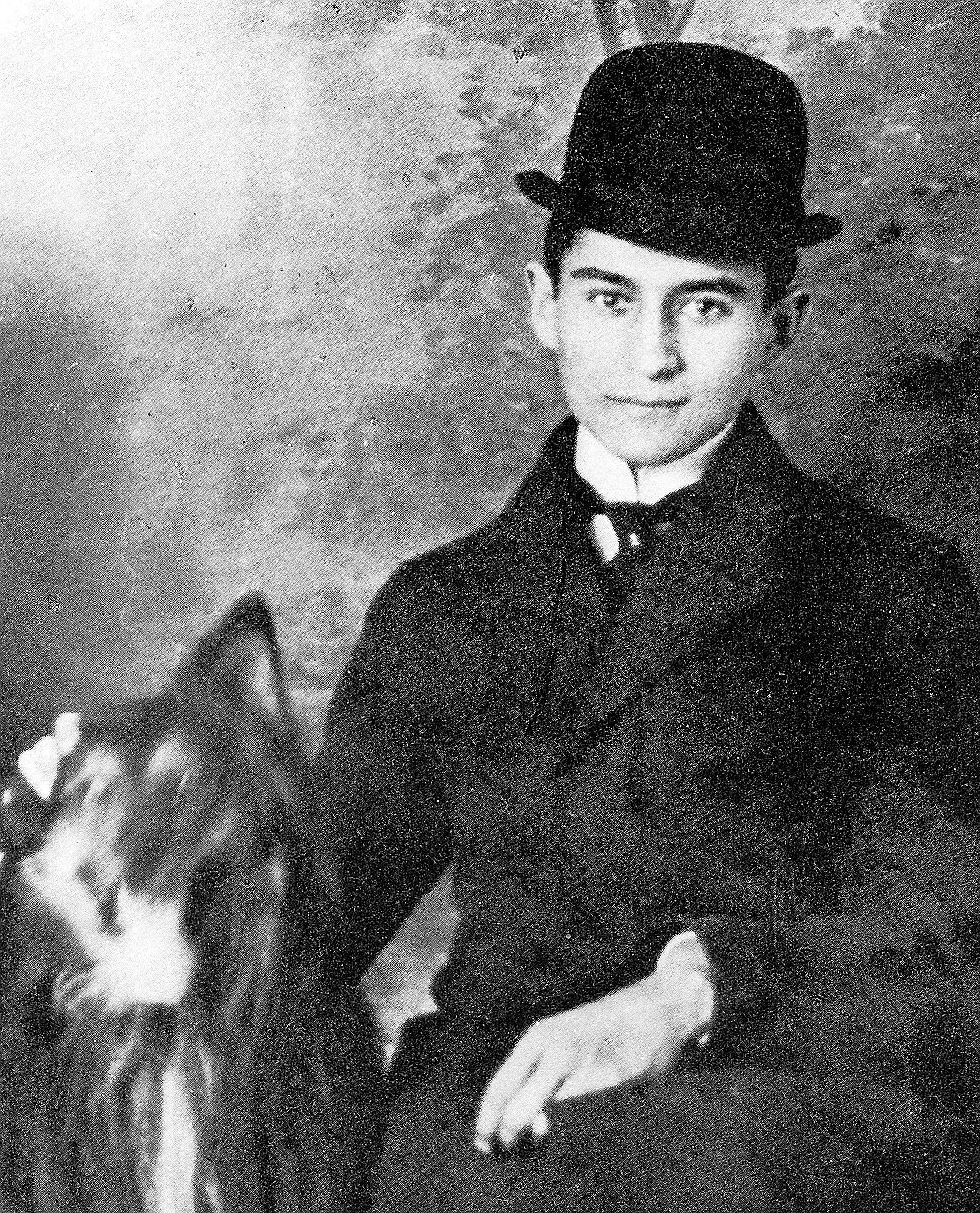 El escritor checo Franz Kafka.