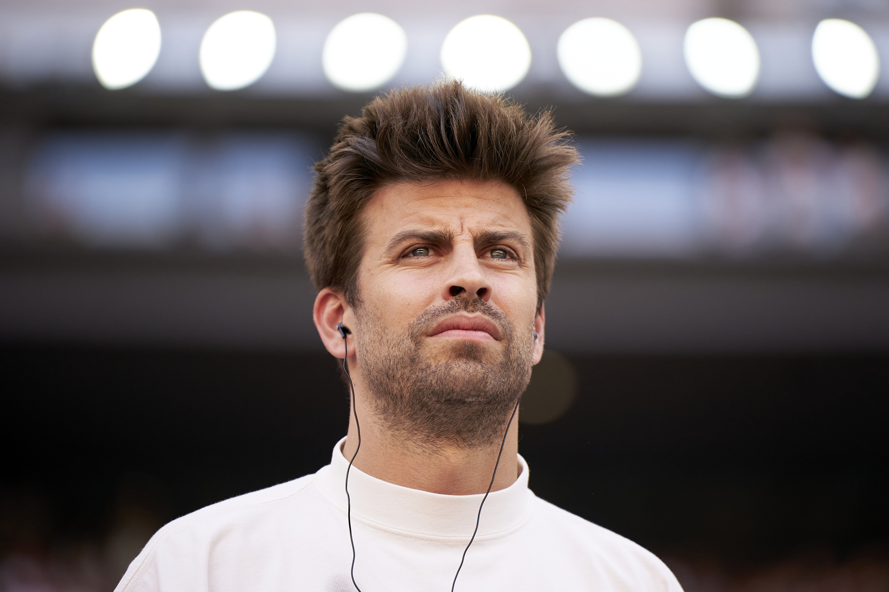 Gerard Piqué, en la Final Four de la Kings League celebrada en 2023 en el Metropolitano.