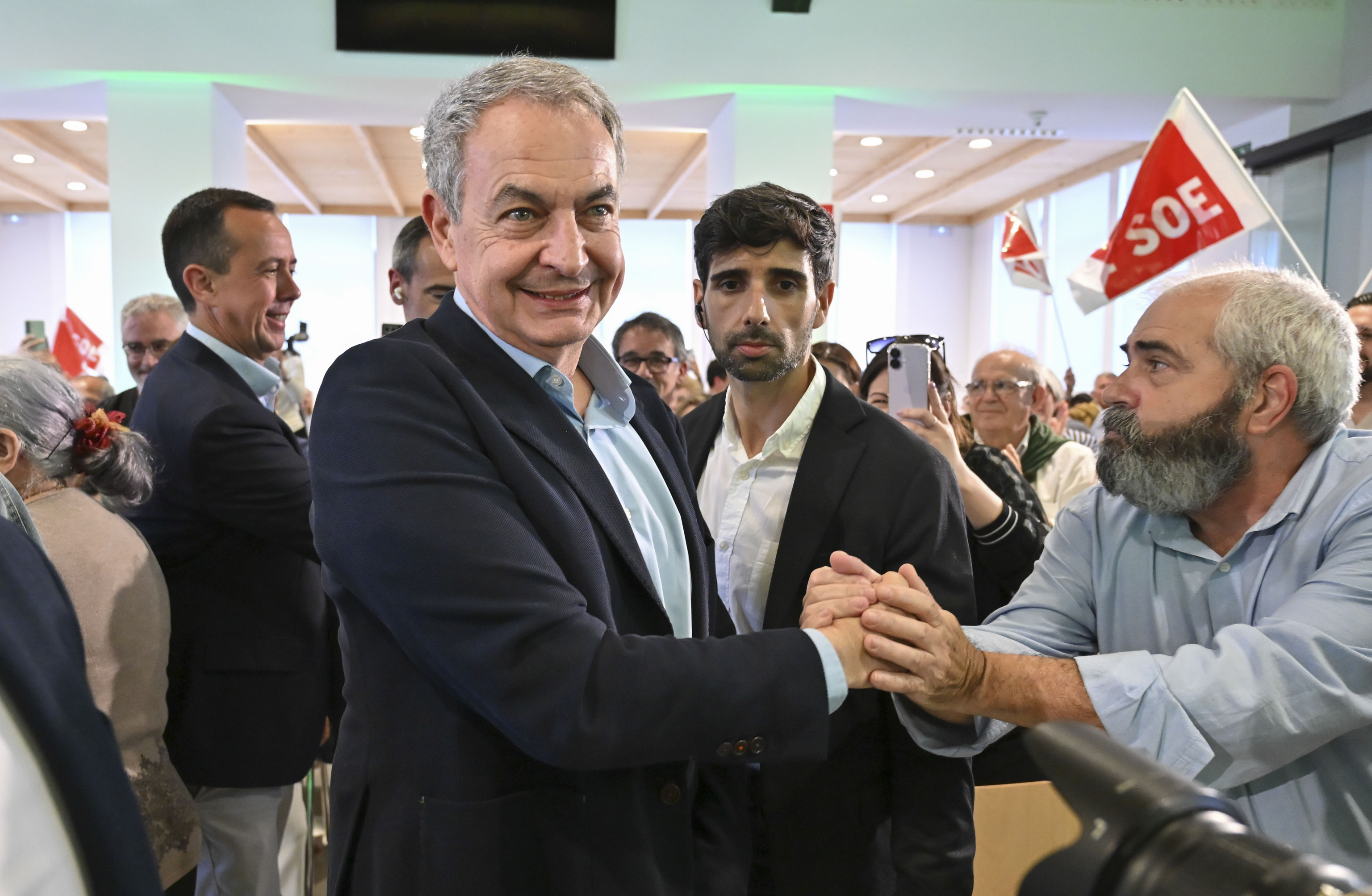 El expresidente del Gobierno José Luis Rodríguez Zapatero