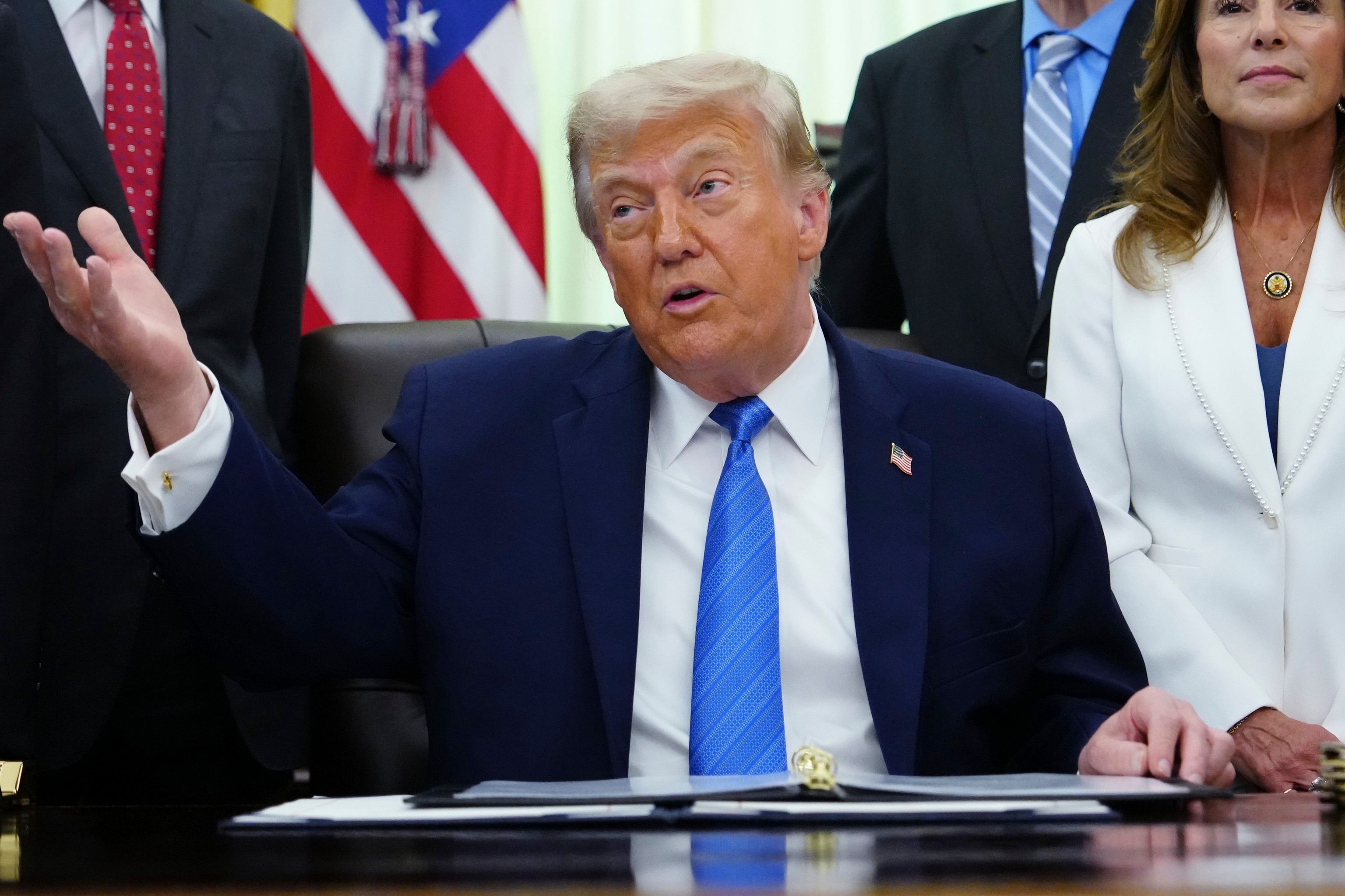 El presidente de Estados Unidos, Donald Trump.
