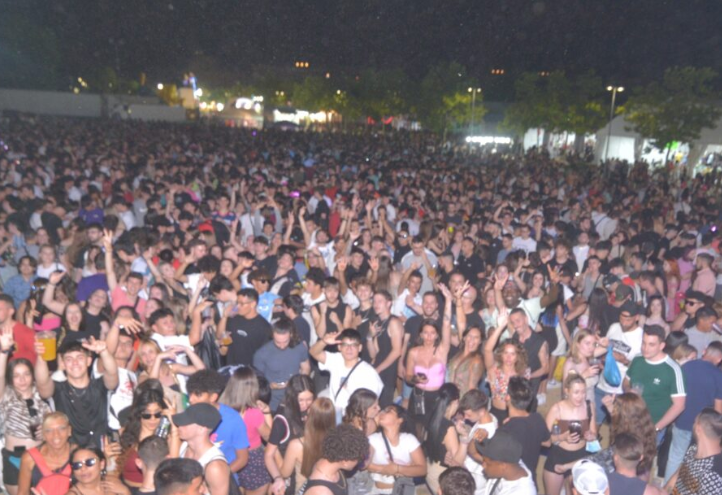 Recinto ferial en las fiestas de Coslada.