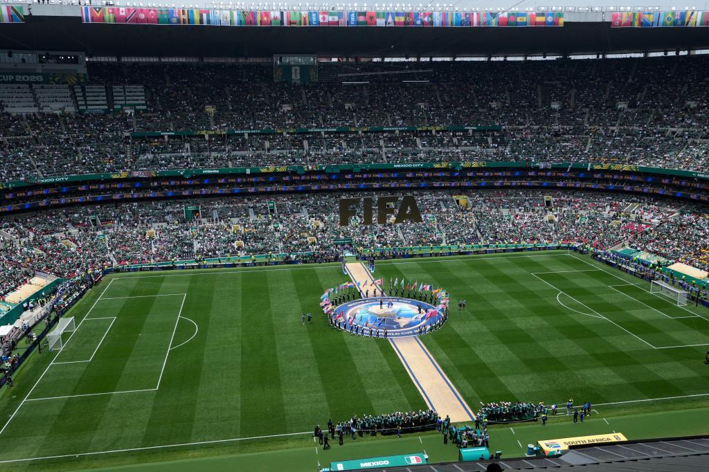 Ceremonia de inauguración del Mundial de fútbol 2026.