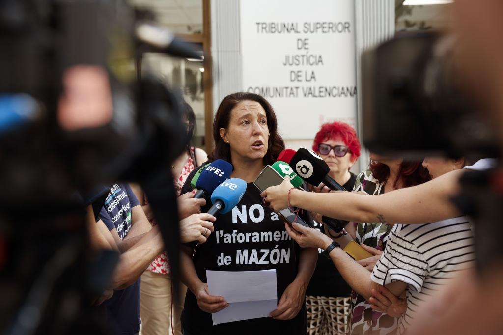 Mariló Gradolí, portavoz de la asociación, este viernes.