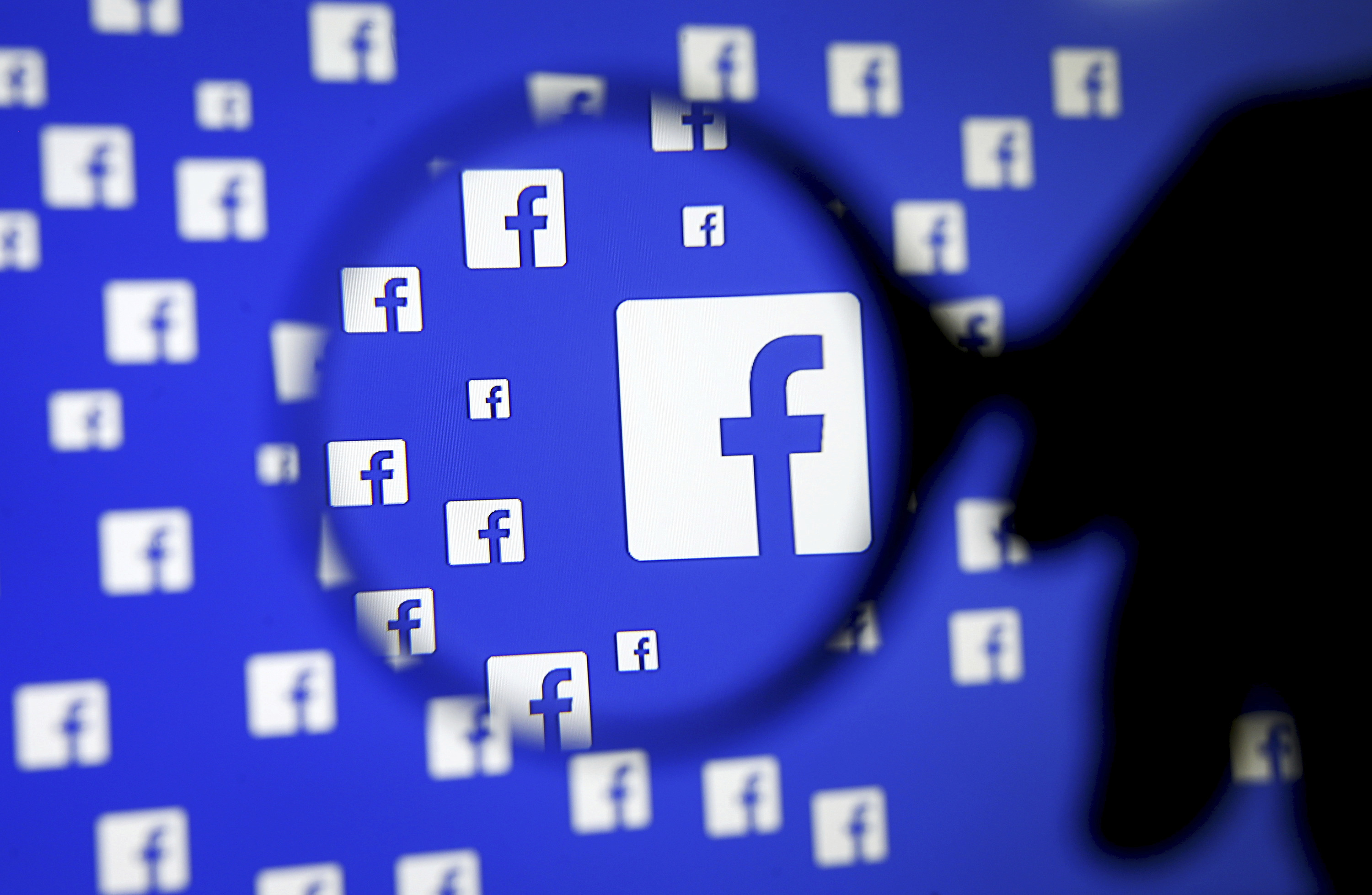 Logos de la red social Facebook.