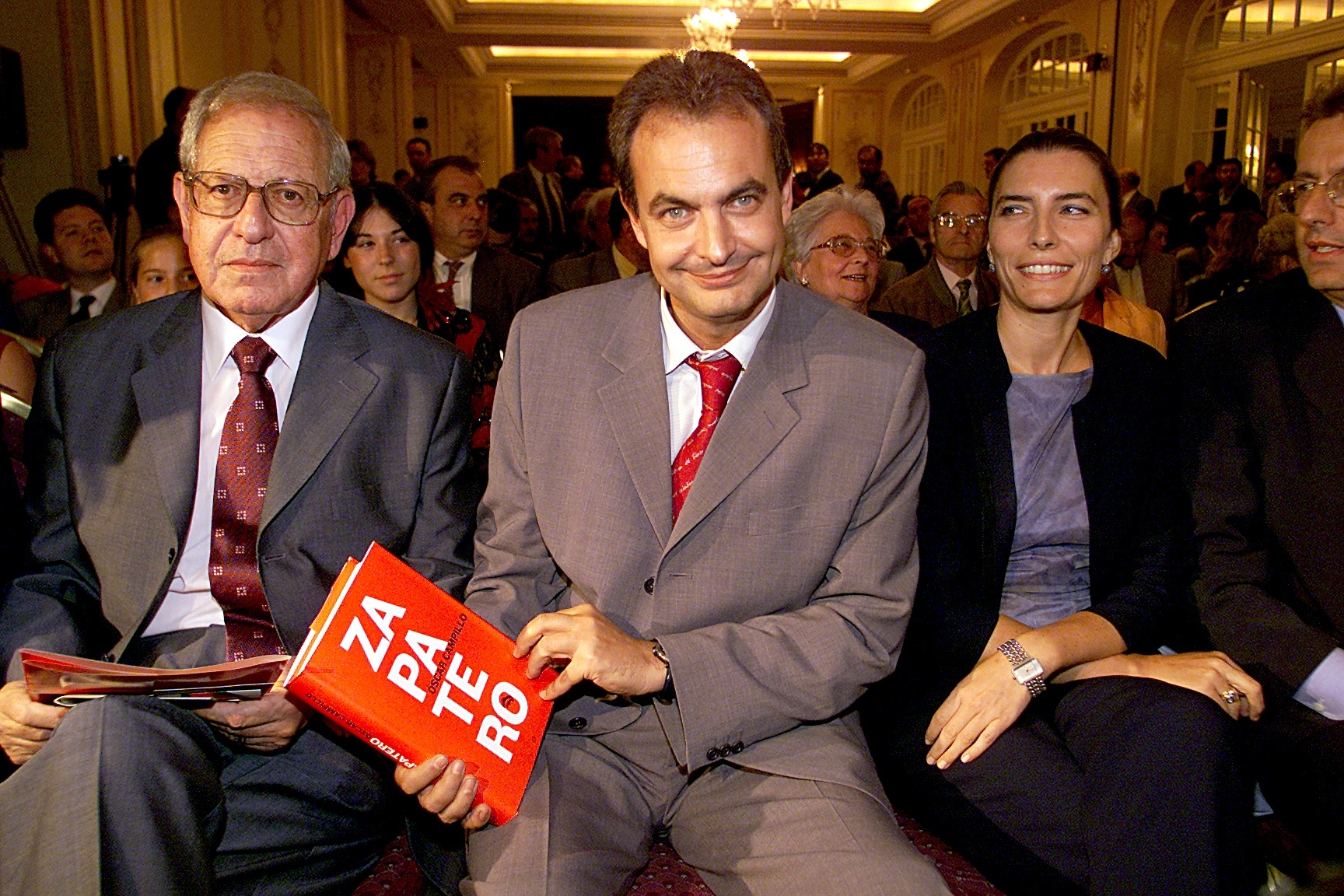 El ex presidente José Luis Rodríguez Zapatero con su mujer, Sonsoles Espinosa, en una imagen de archivo