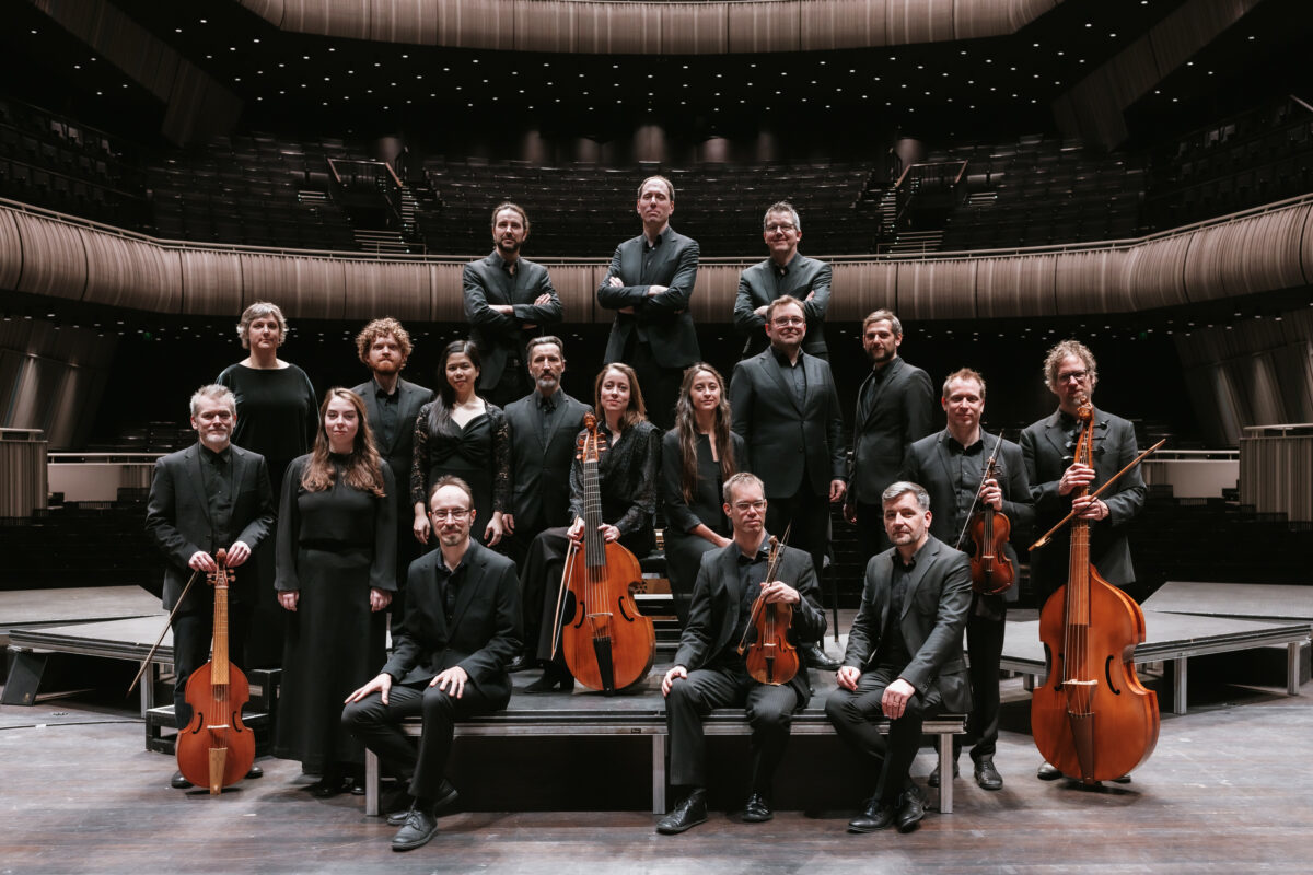 El grupo belga de música antigua Vox Luminis.