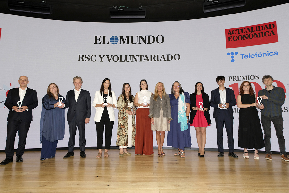 RSC y Voluntariado. Almar Consulting, Save the Children, CaixaBank, Ilunion Textilcare, Mensajeros de la Paz, El Corte Inglés, Beone Medicines, Fund. Quiero Trabajo, MasterCard España, Asoc. Esp. Mujeres Empres., Cepyme, Fund. Cantabria Labs, Cofradía Gastr. Zapico y Solera.