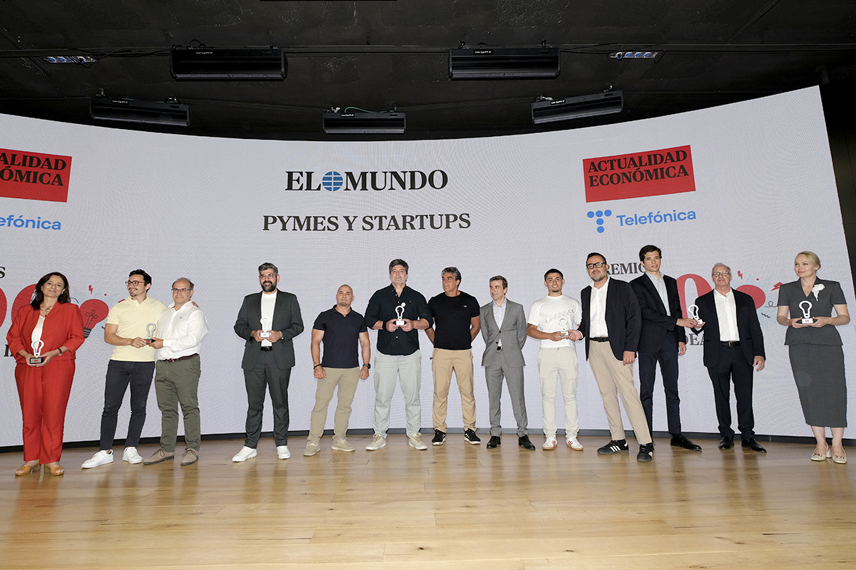 Pymes y Startups. Bayssys Techn., Cybele Star, Ag. Dig. Andalucía, Astrazeneca España, Camby, Tantoo Project y Hokway.