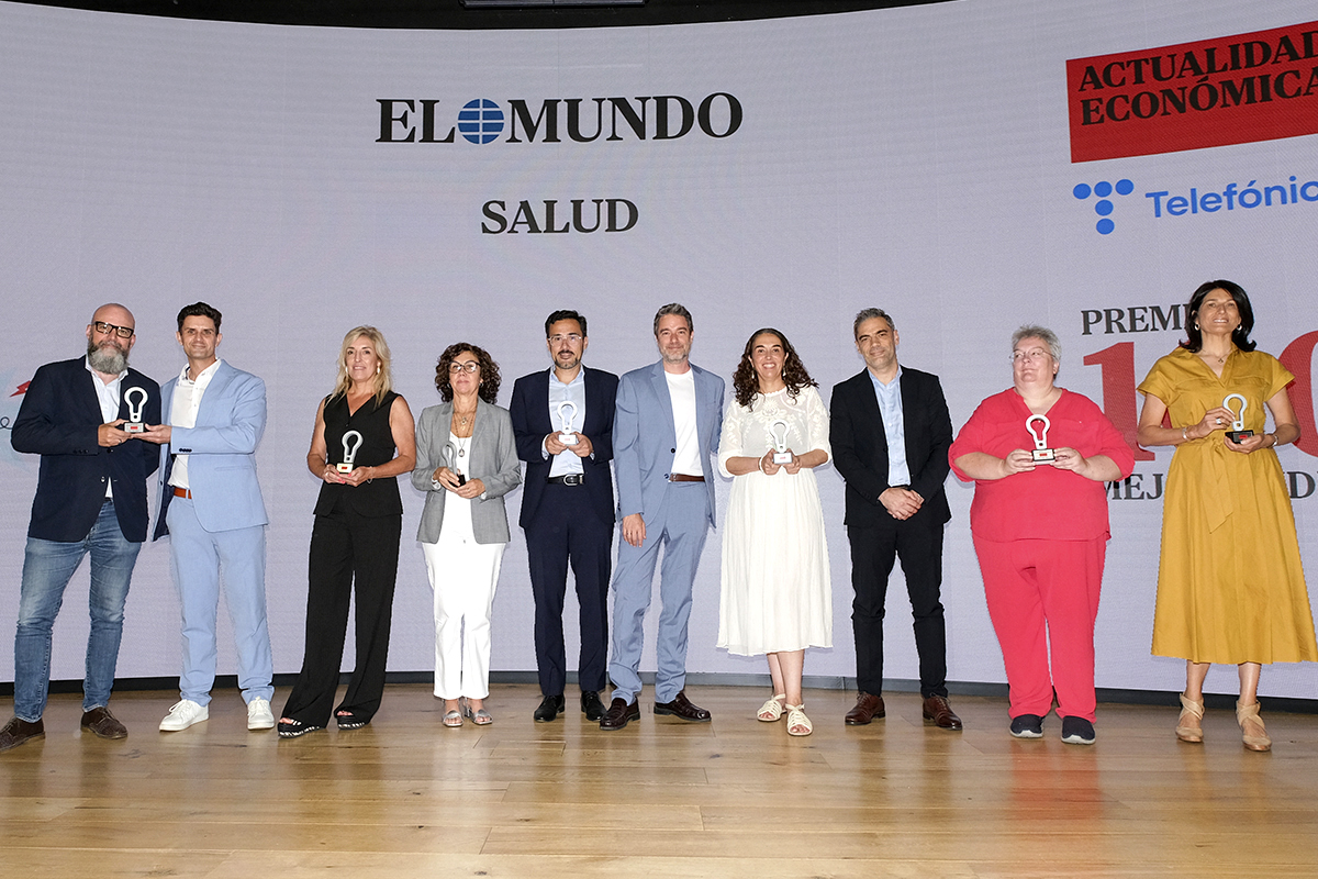 Salud. Kiur Healthcare, IPPI, Molins, Sanitas, CRB Health Tech, Novartis España, Sarpientec Siglo XXI, Essilorluxoticca, Novocure, Somos Fanes, Comité Olímpico Español, Clínica Univ. Navarra, Com. Madrid, Ballesol, B. Braun España-Cella y Fund. Dignia.