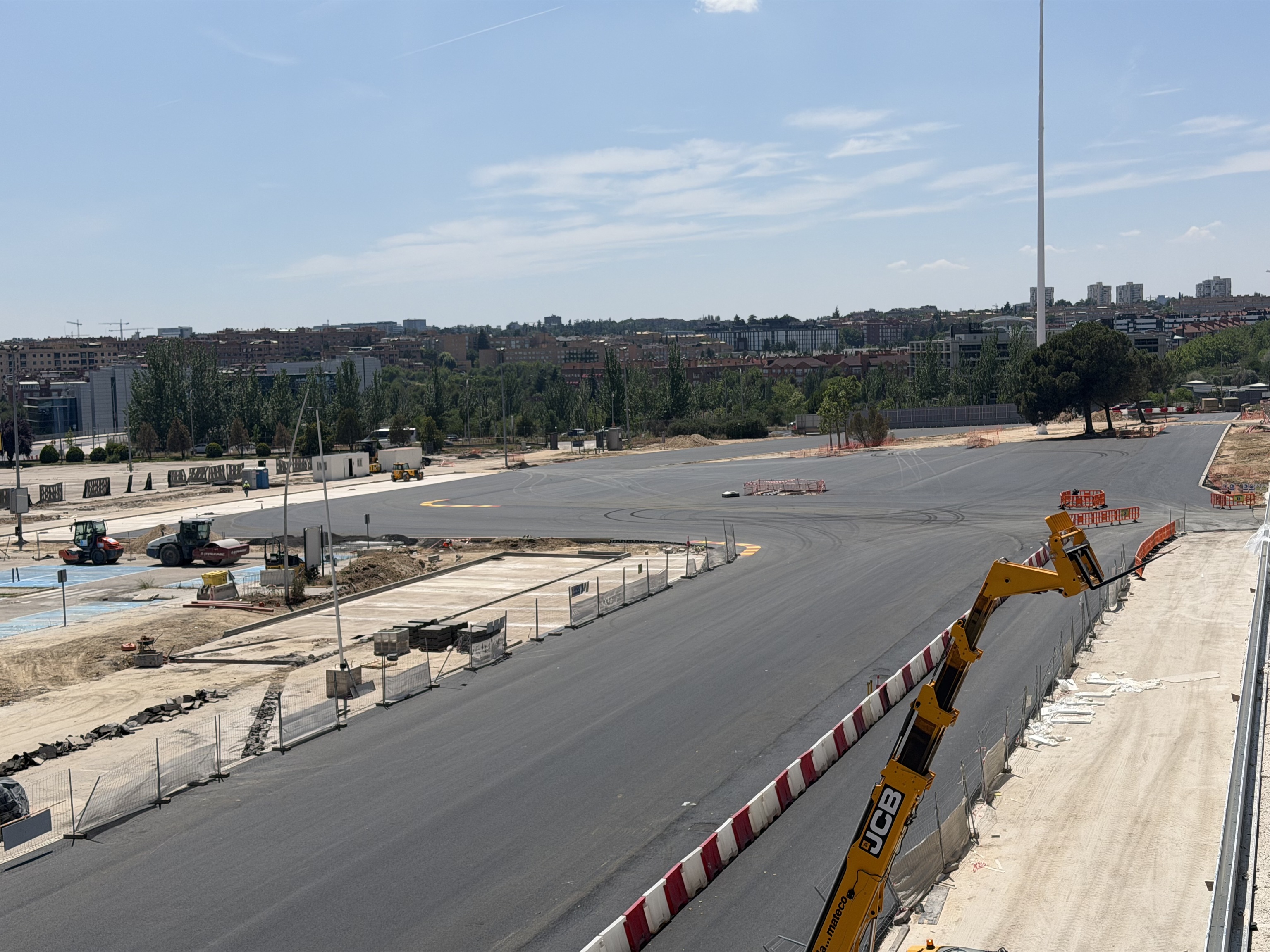Uno de los puntos del circuito de Madring.