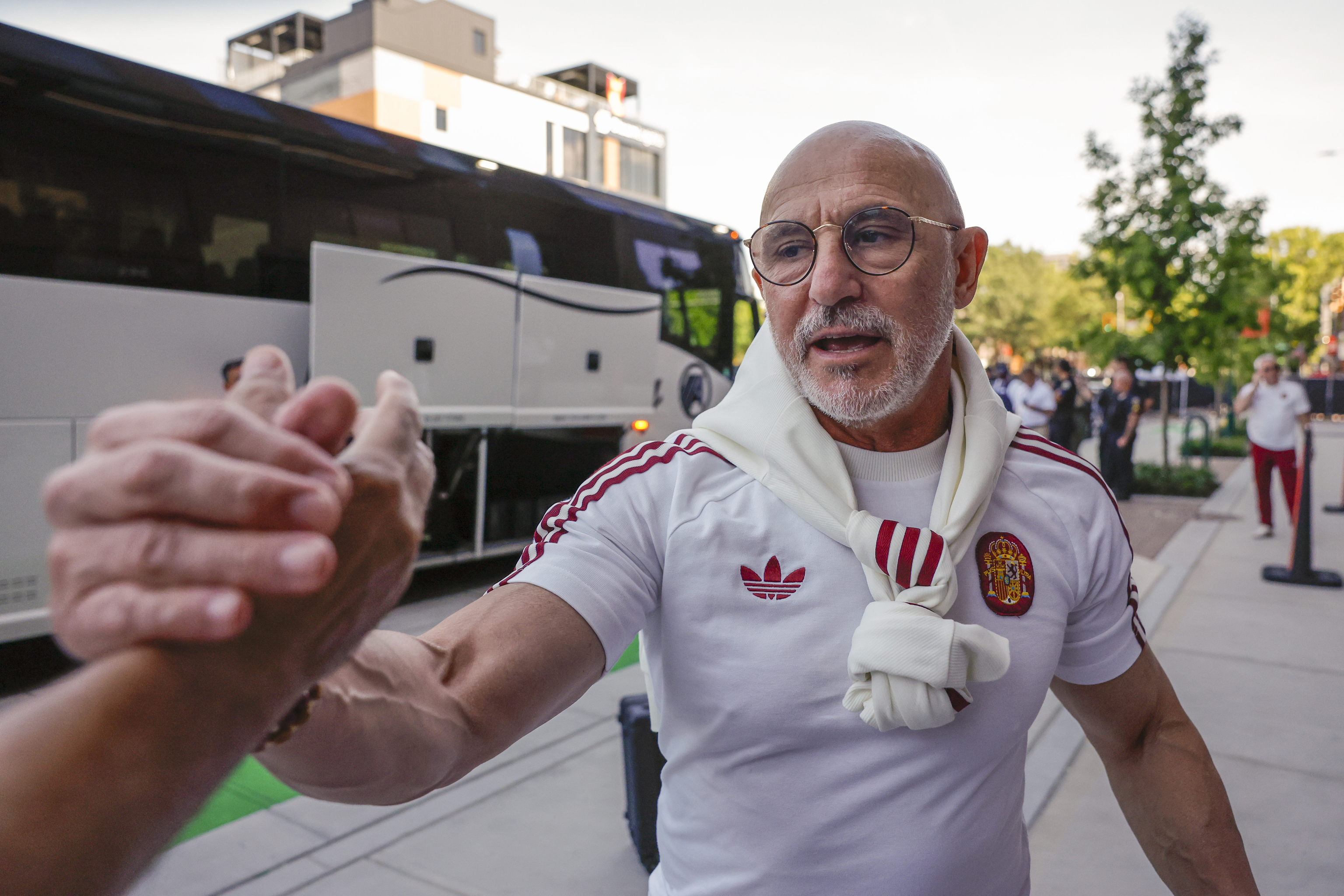 El seleccionador español, Luis de la Fuente.