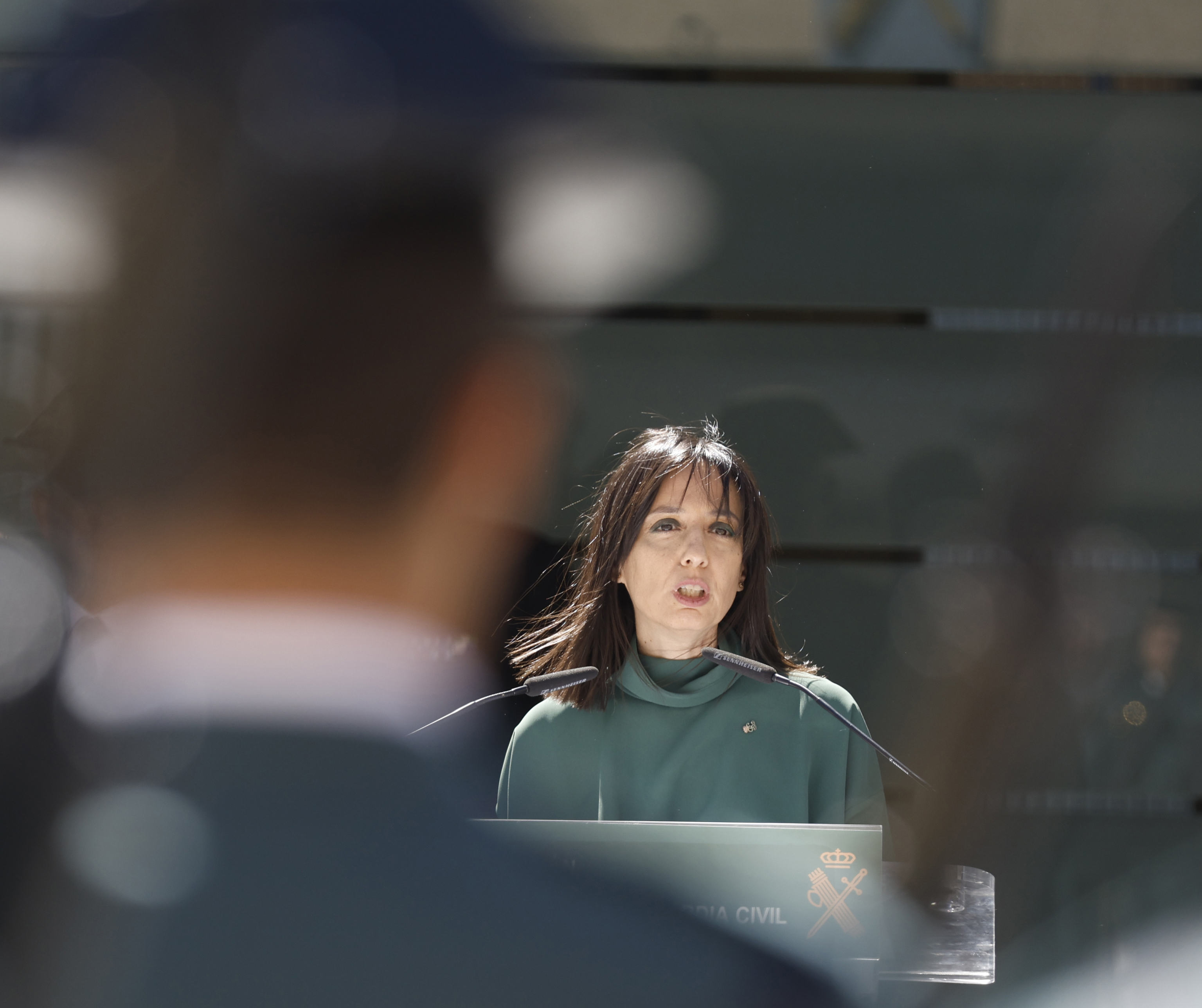 La directora de la Guardia Civil, Mercedes González, en un acto en 2023.