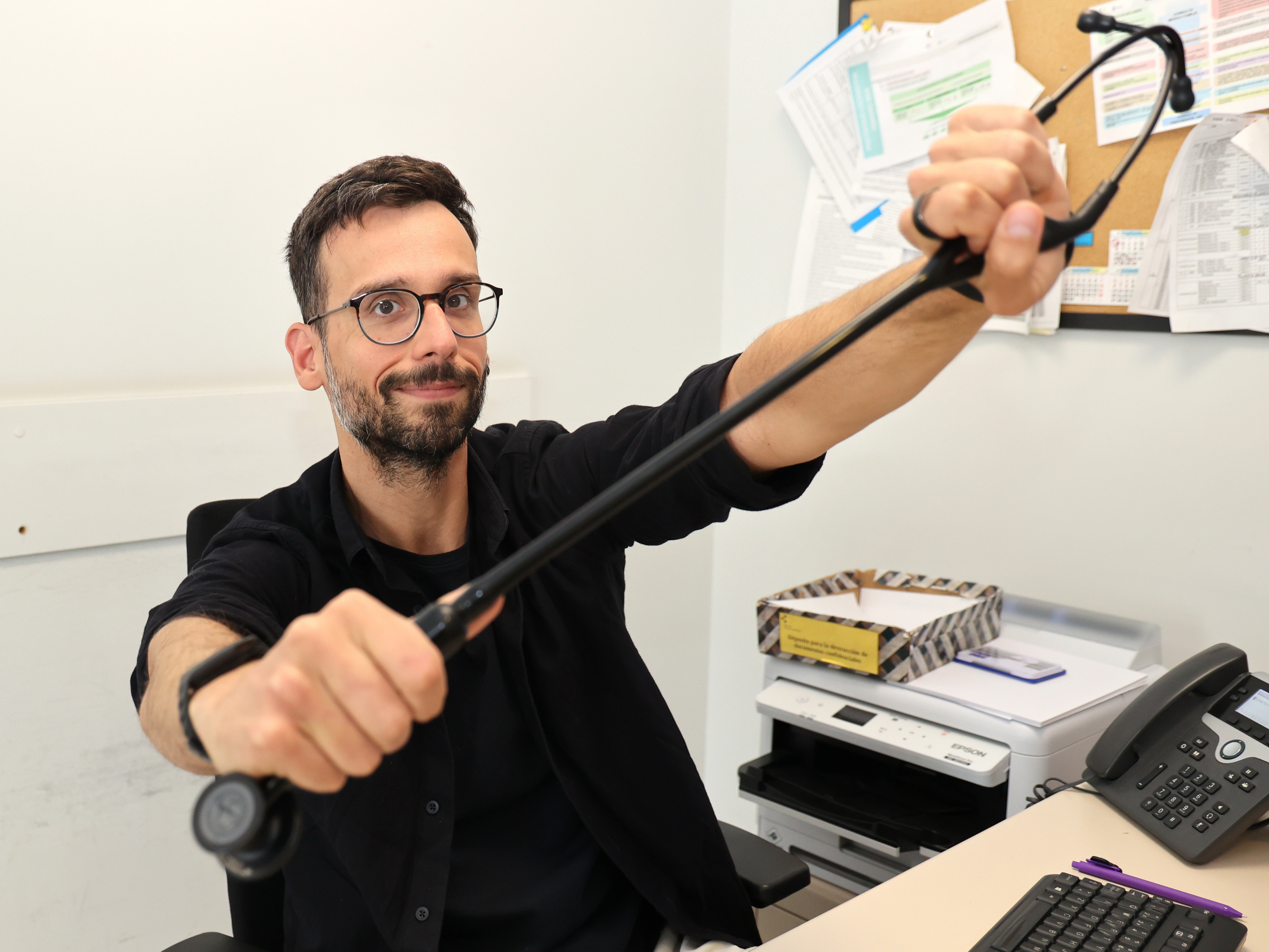 Doctor Faus, médico, deportista paralímpico y ahora influencer