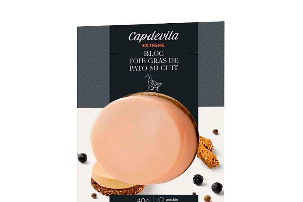 'Bloc foie gras de pato Mi-Cuit' de la marca Capdevila.
