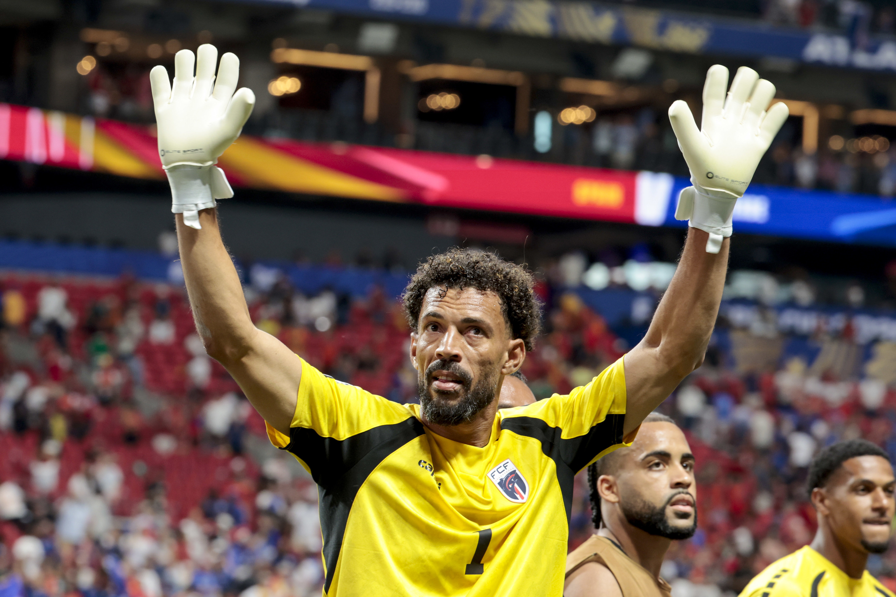 Vozinha, tras el partido entre Cabo Verde y España.