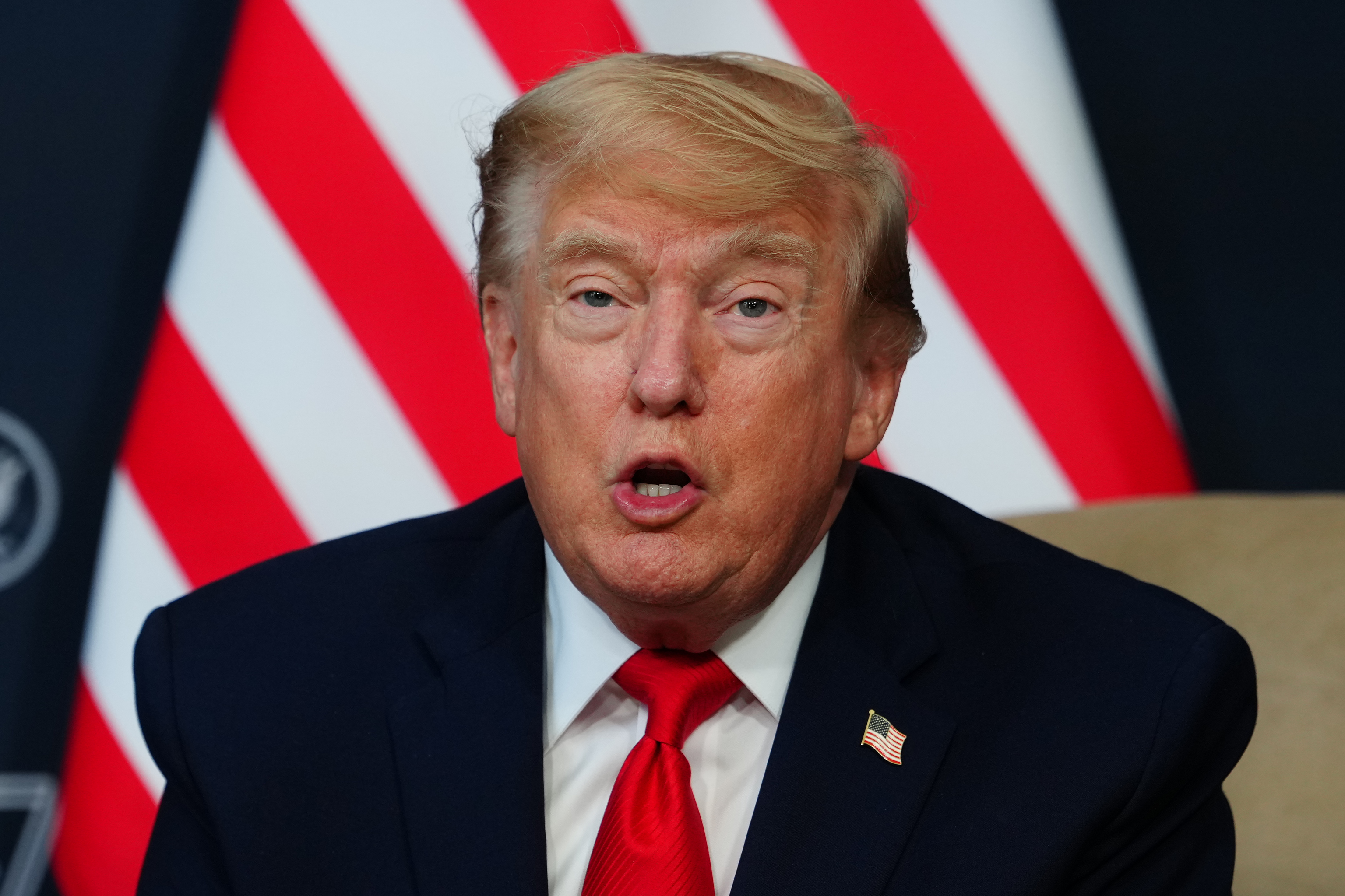 El presidente de EEUU, Donald Trump.