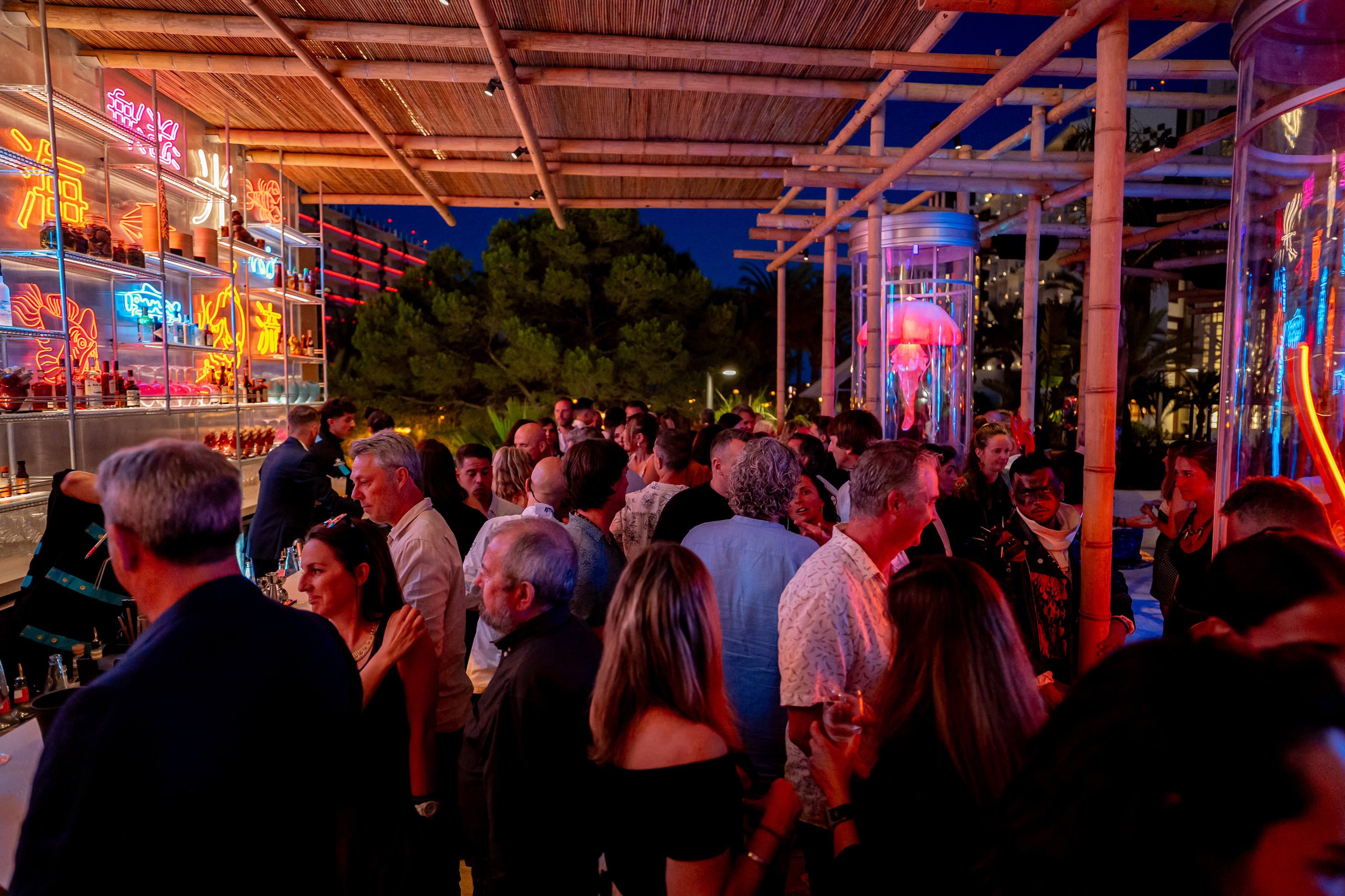 Fiesta de inauguración de este nuevo local celebrada hace unos días.