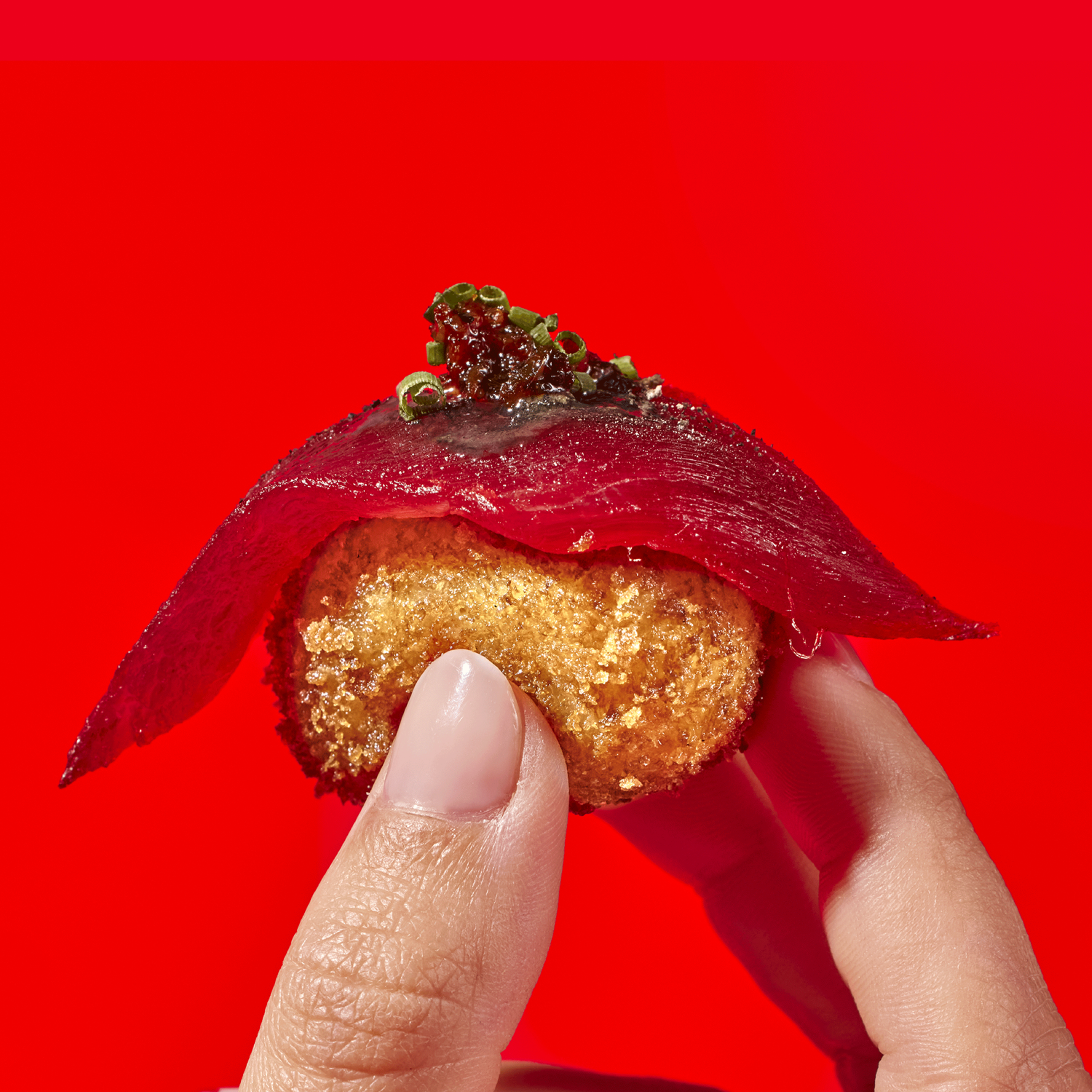 Nigiri de croqueta La Pedroche.