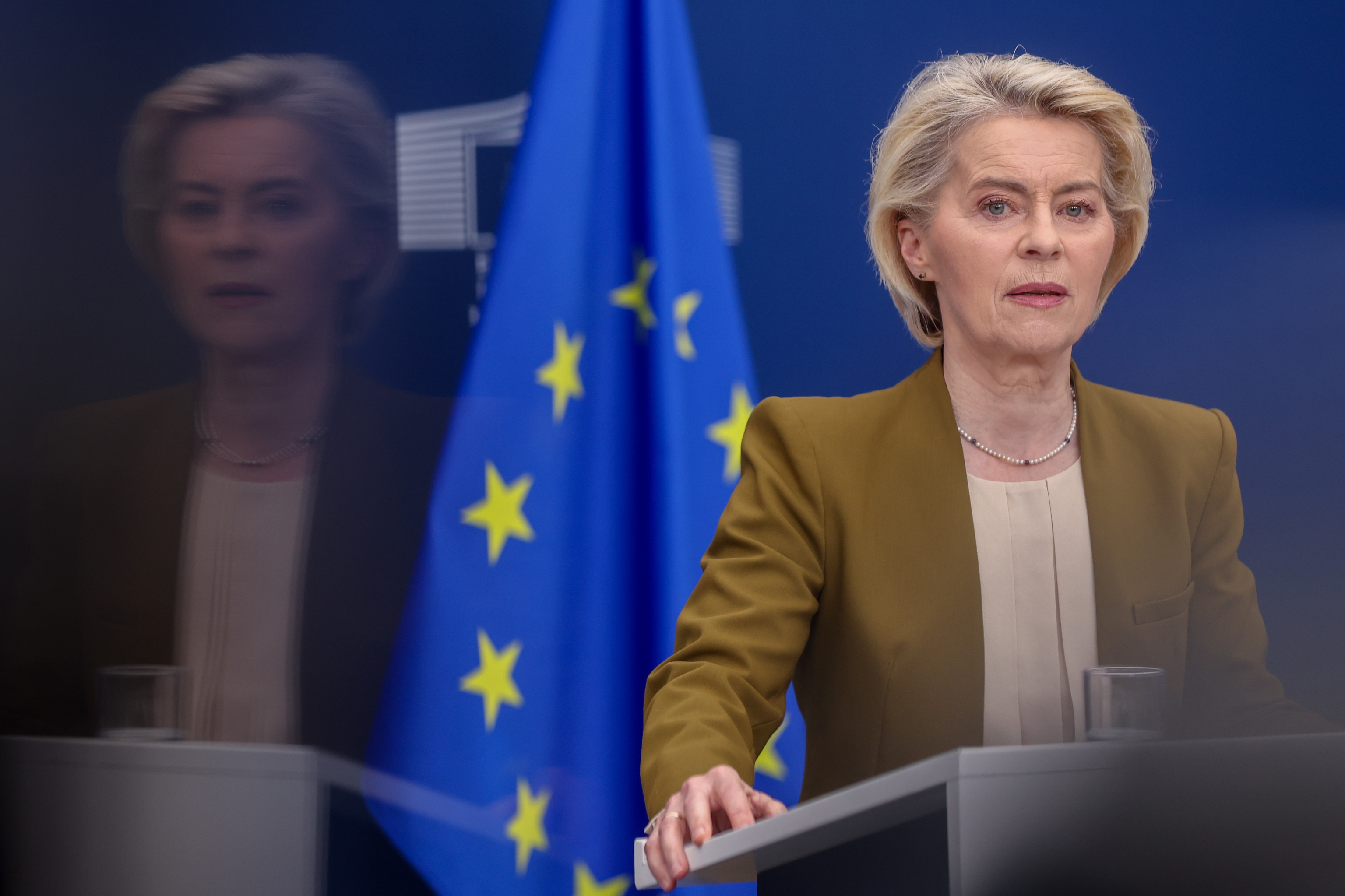 Ursula von der Leyen, presidenta de la Comisión Europea, el pasado junio