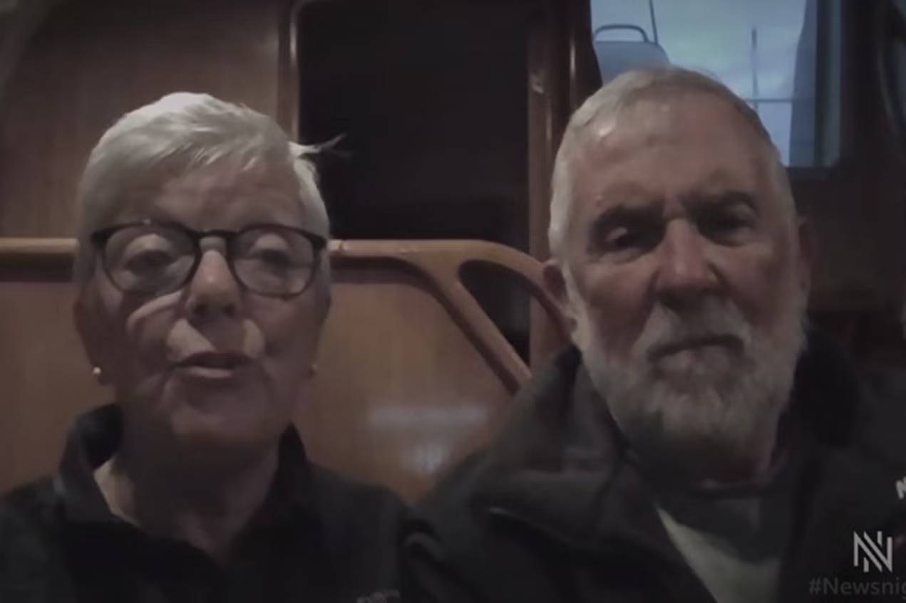 Jane y Alan Kelvey.