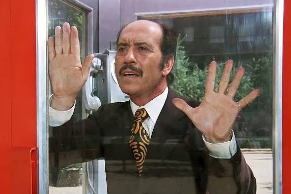 José Luiz López Vázquez, en 'La cabina'.