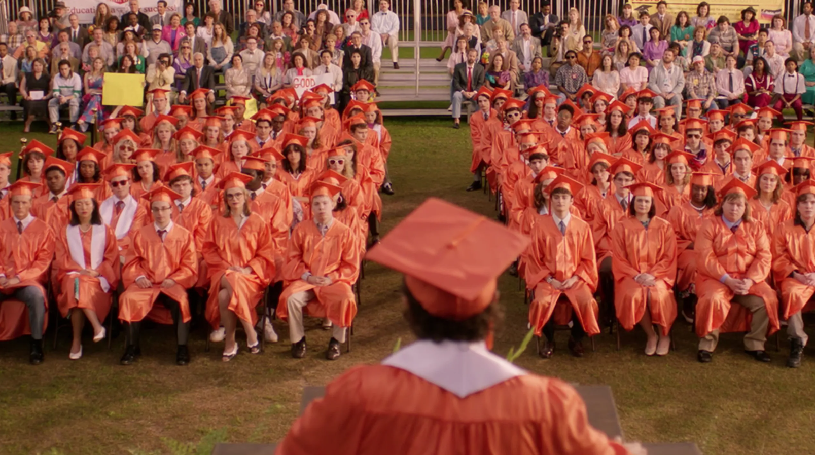 La ceremonia de graduación de'Stranger Things'.