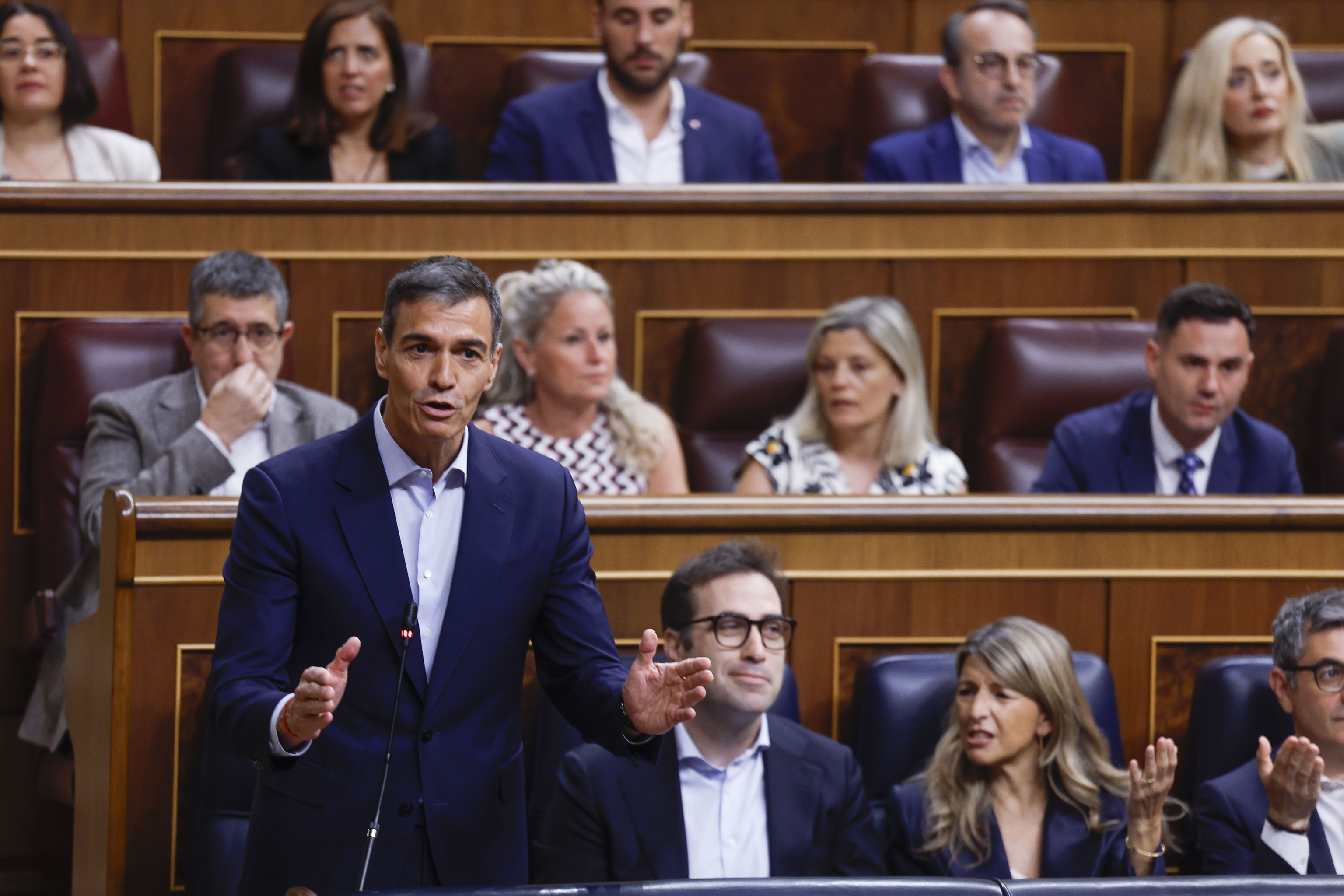 El presidente del Gobierno, Pedro Sánchez.