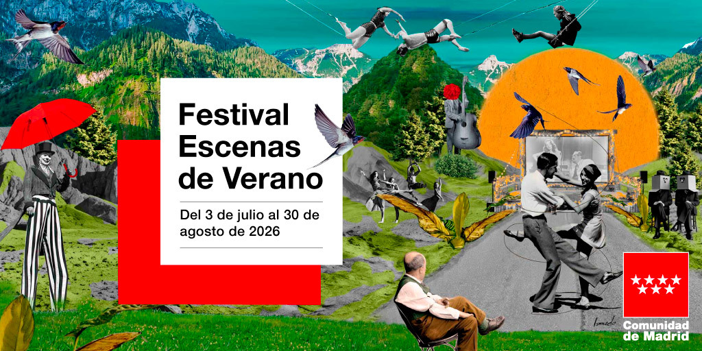 El cartel del festival Escenas de Verano.