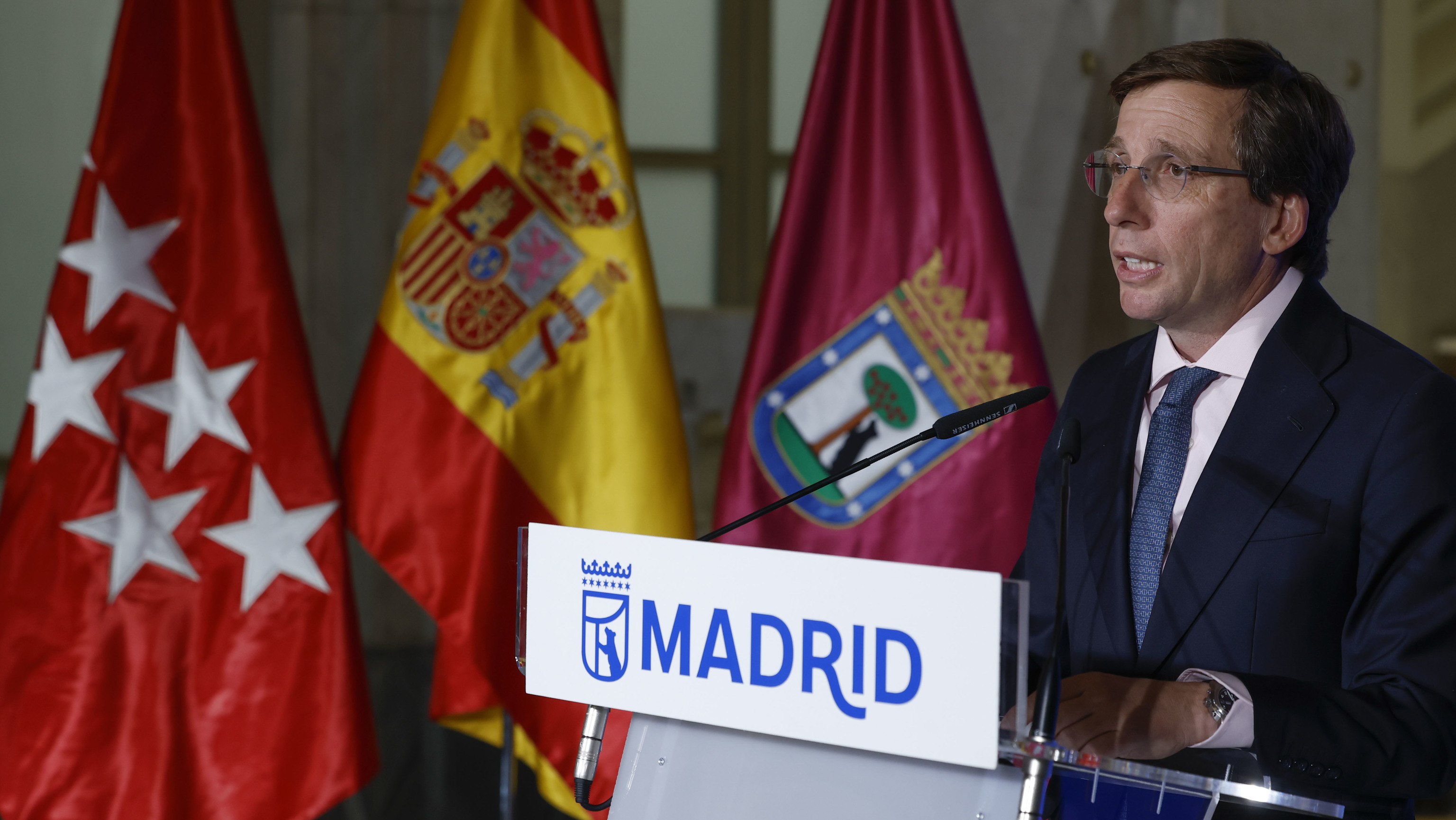 Almeida, durante un acto municipal.