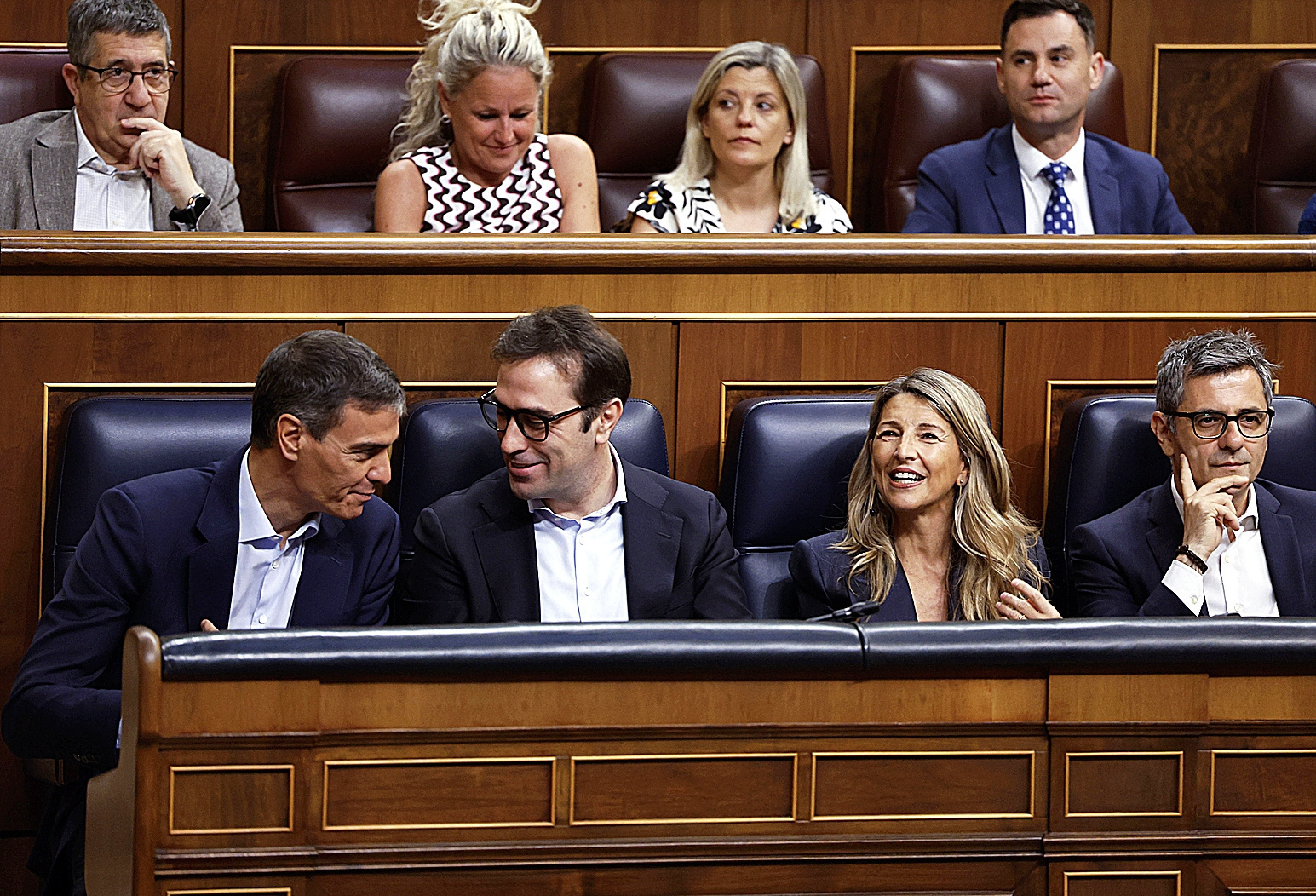 Sánchez, en el Congreso.