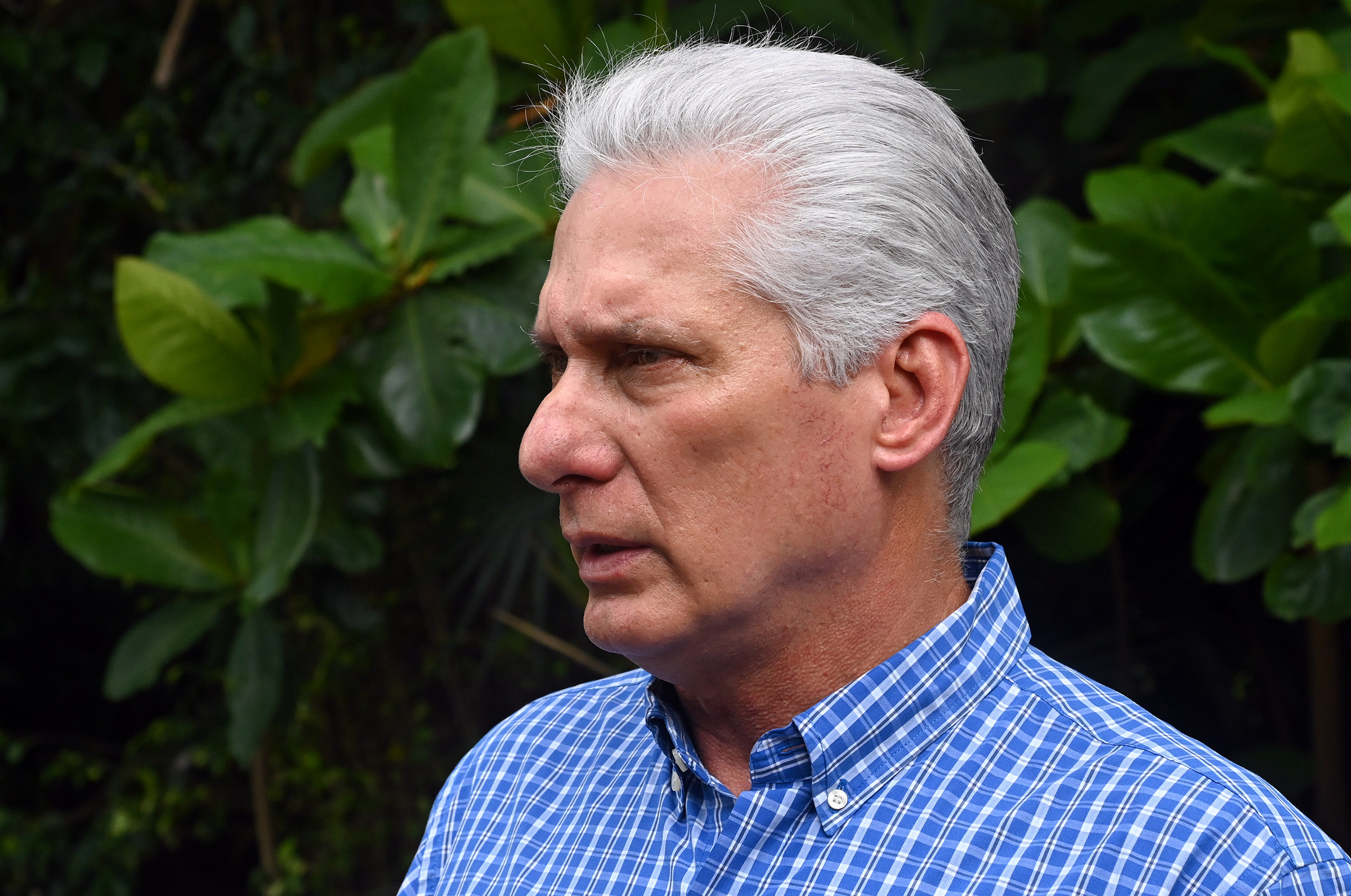 Miguel Díaz-Canel, la pasada semana en La Habana.