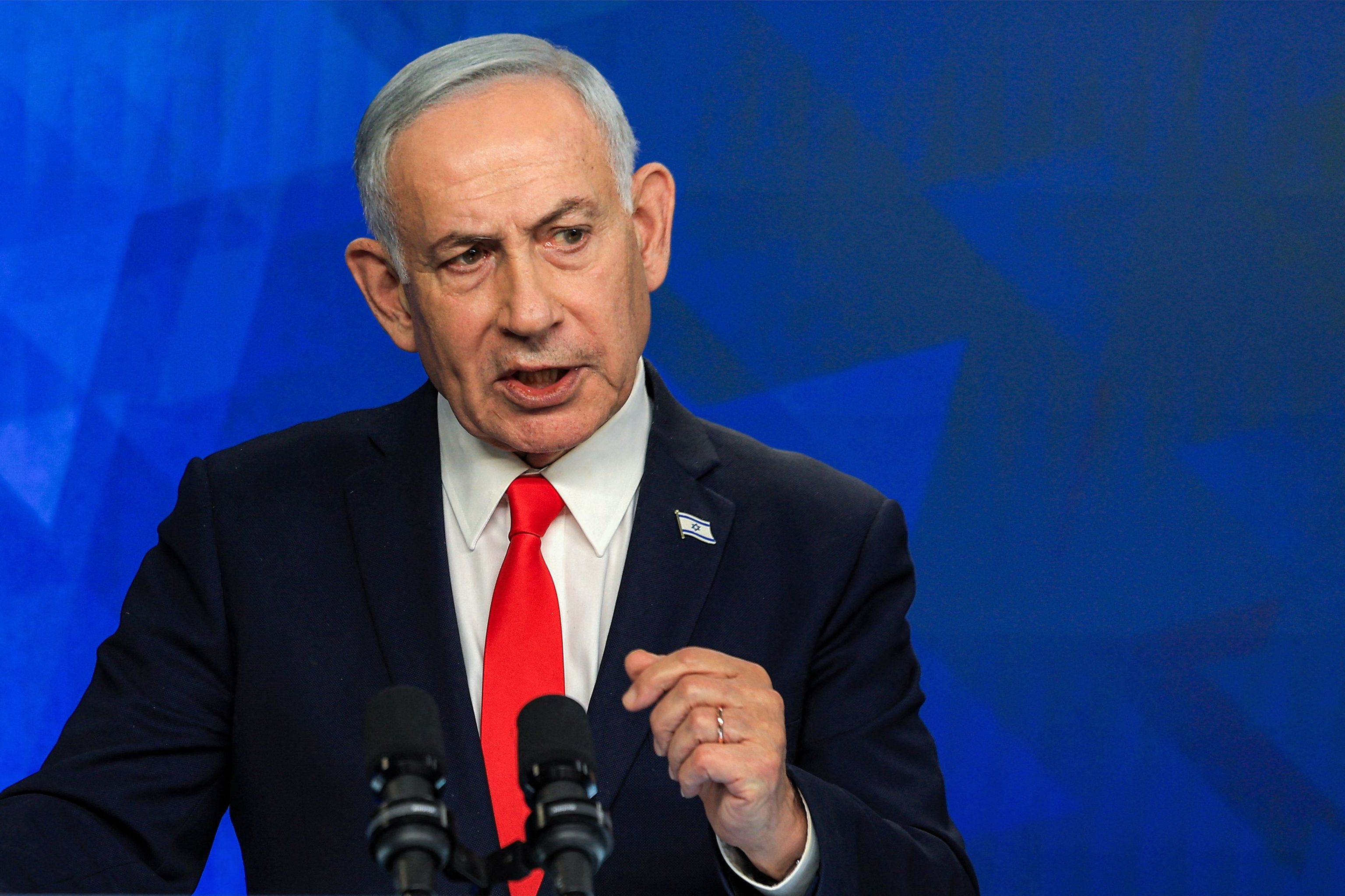 El primer ministro israelí, Benjamin Netanyahu.