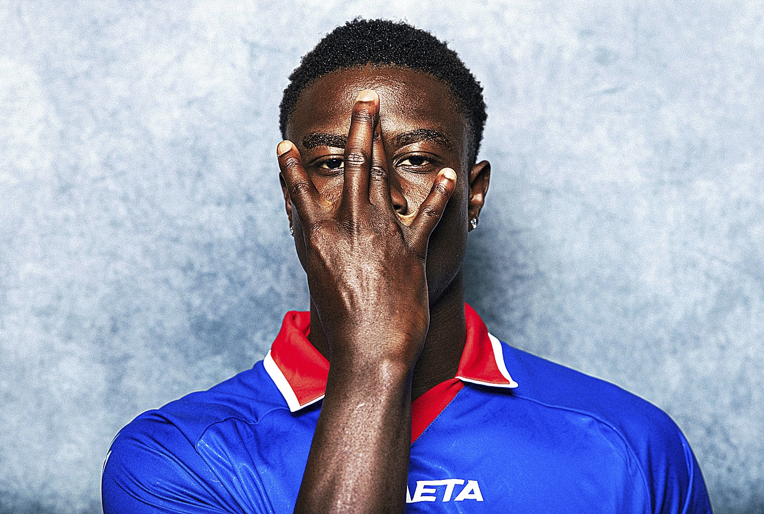 Wilguens Paugain, jugador de la selección de Haití.