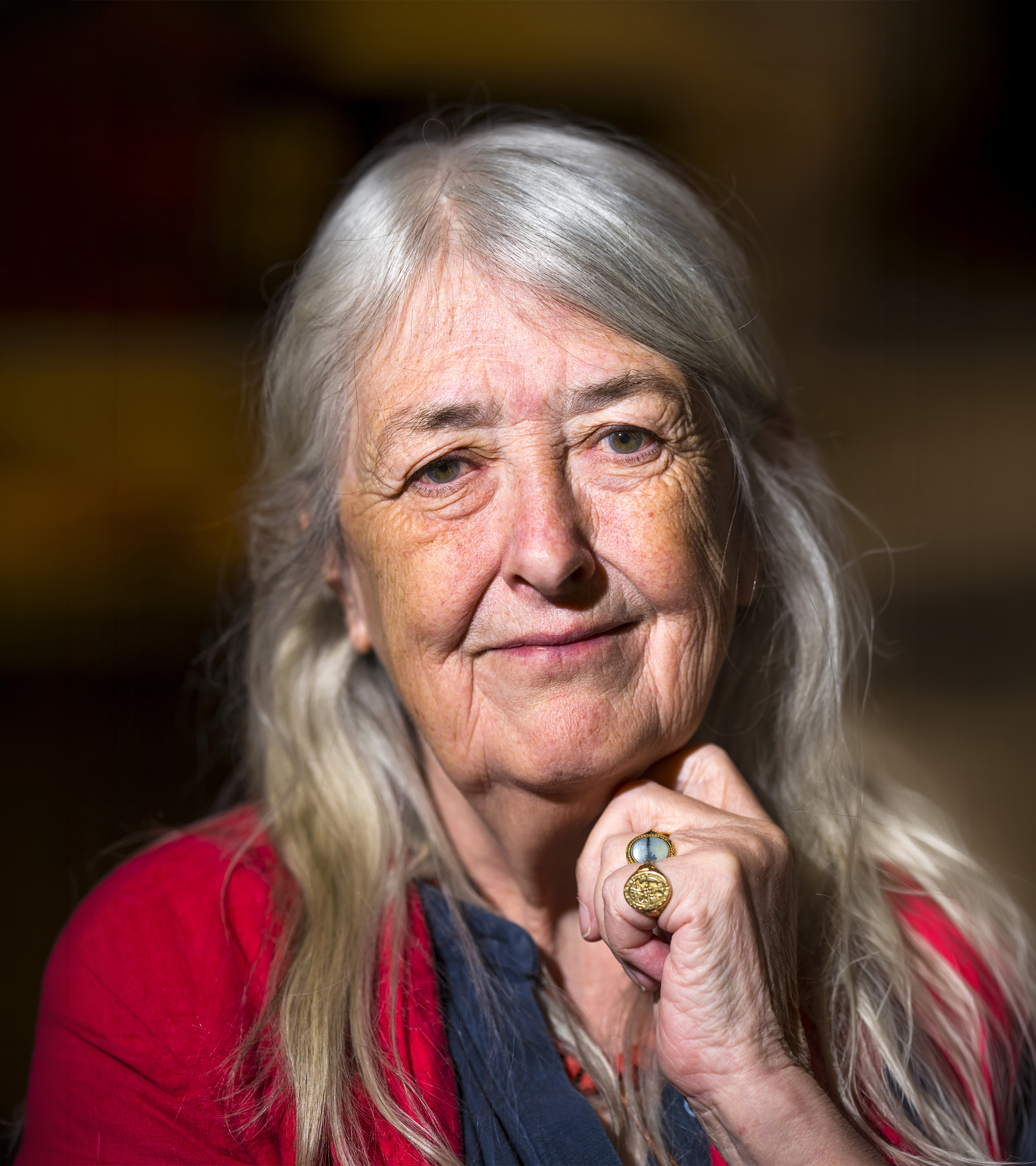 La historiadora británica Mary Beard ayer a su paso por Madrid.