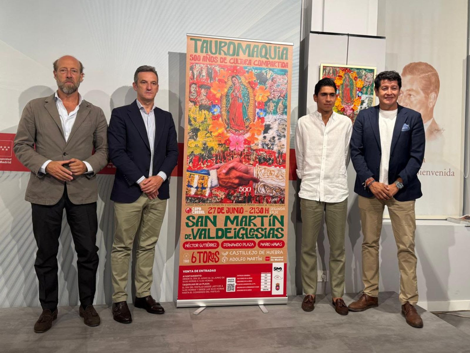 La Fundación Toro de Lidia y la Comunidad de Madrid rinden homenaje a 500 años de tauromaquia en México