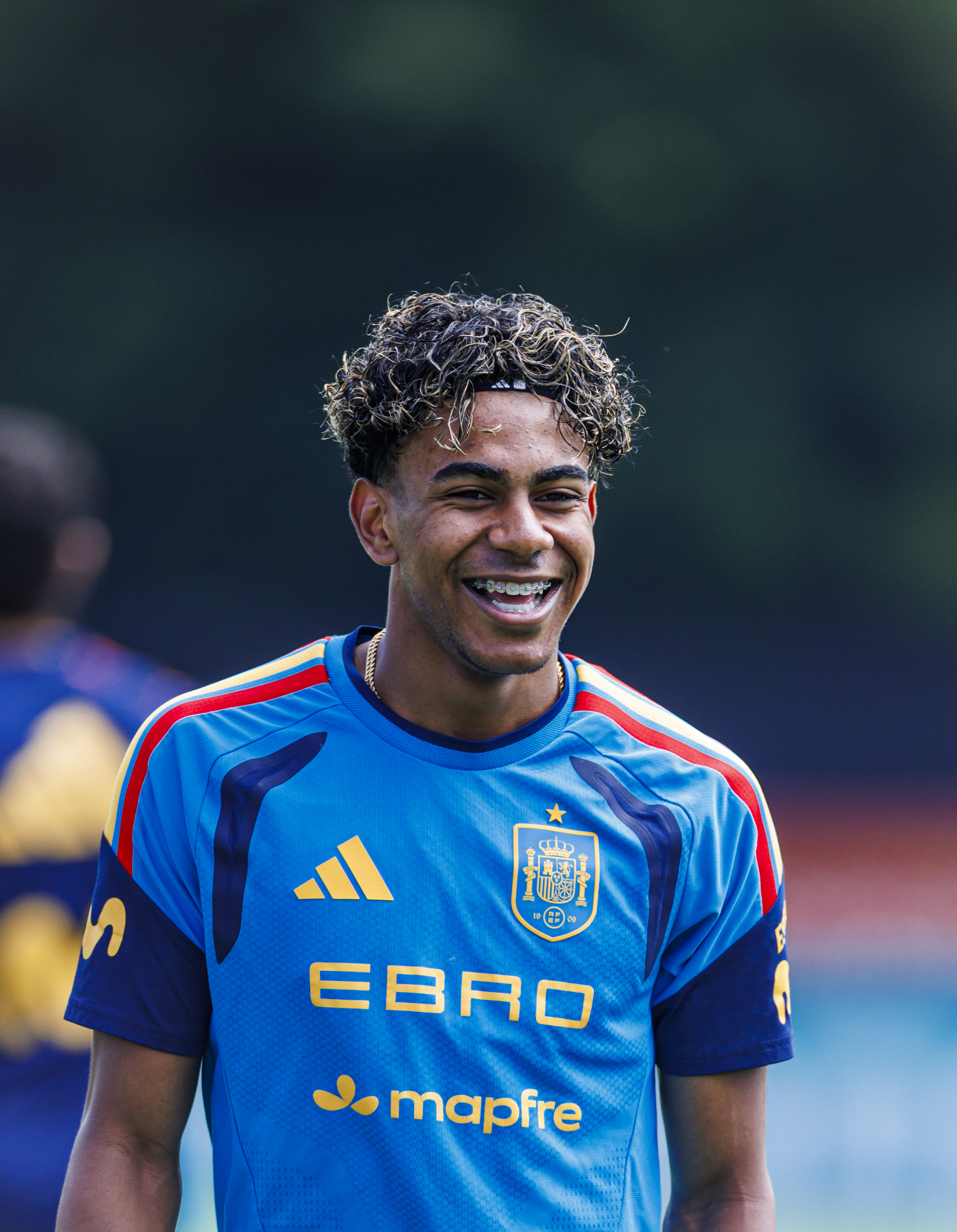 Lamine, durante un entrenamiento en Chattanooga.