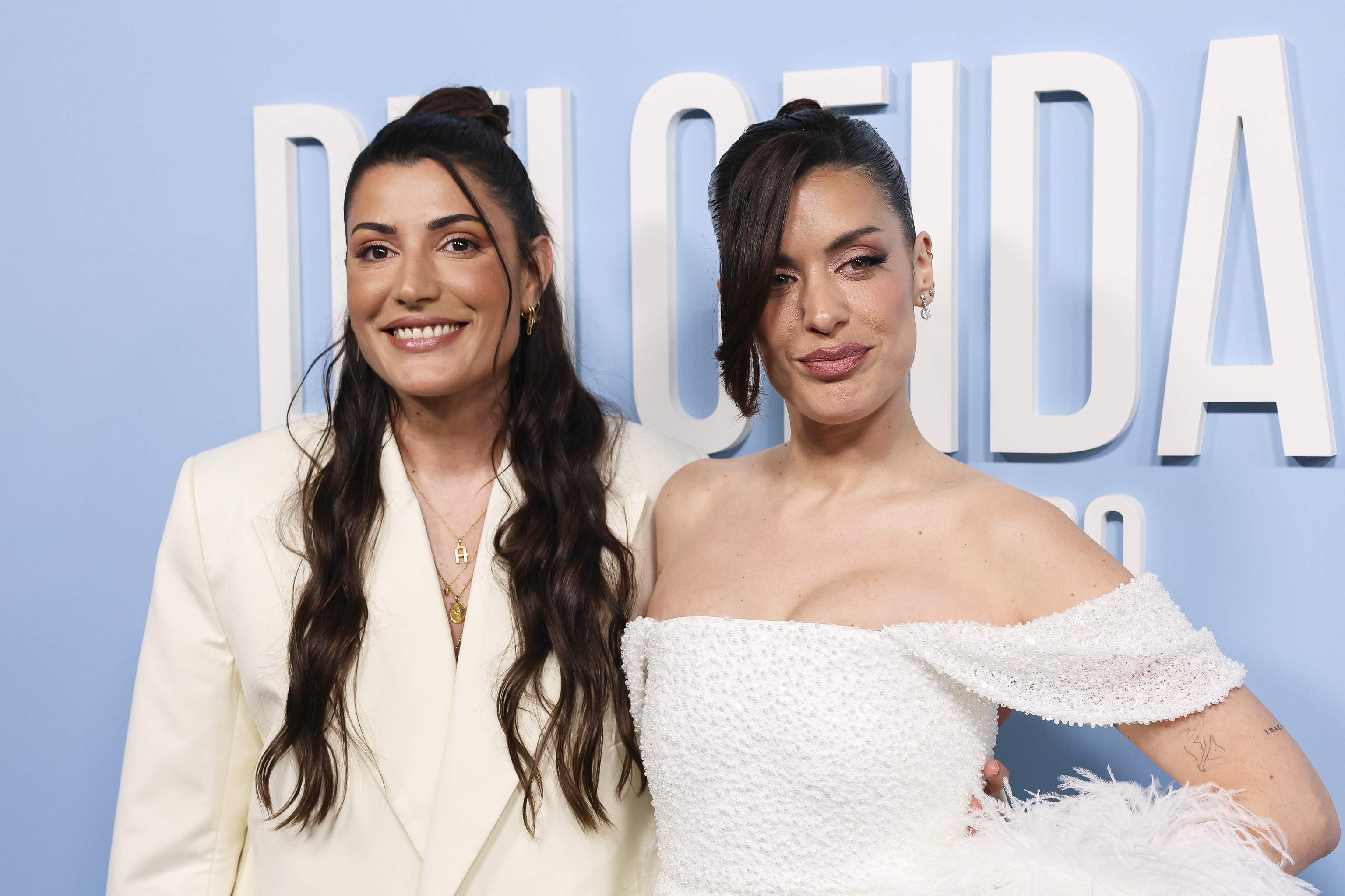 Alba Paul y Dulceida, en la presentación de su documental.
