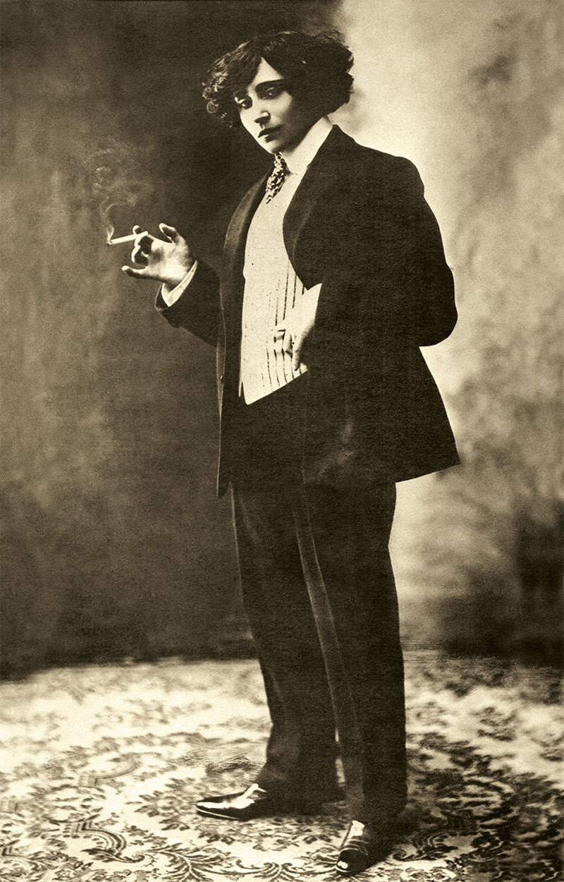 La escritora Colette.