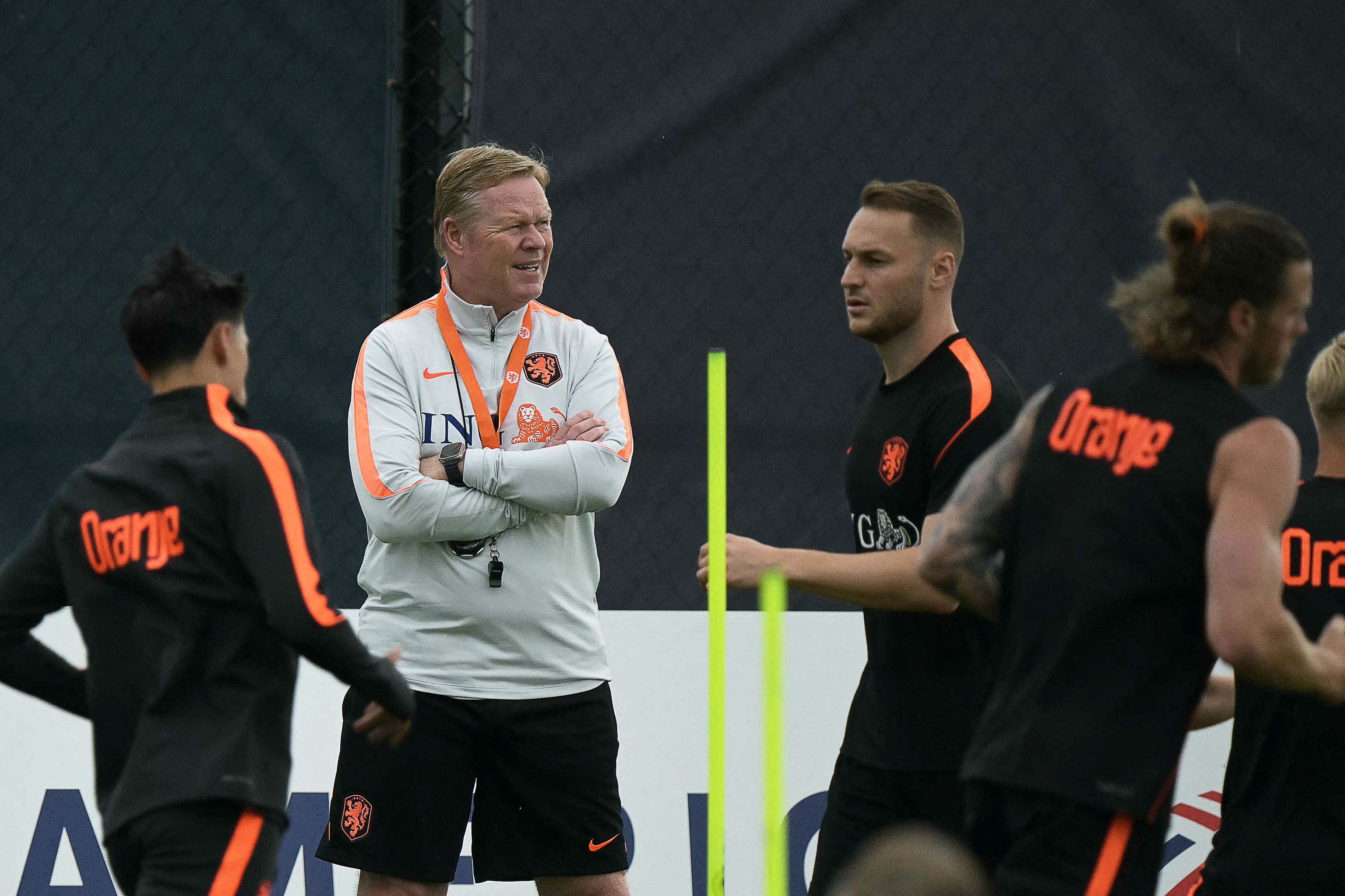 El entrenador de Países Bajos, Ronald Koeman.