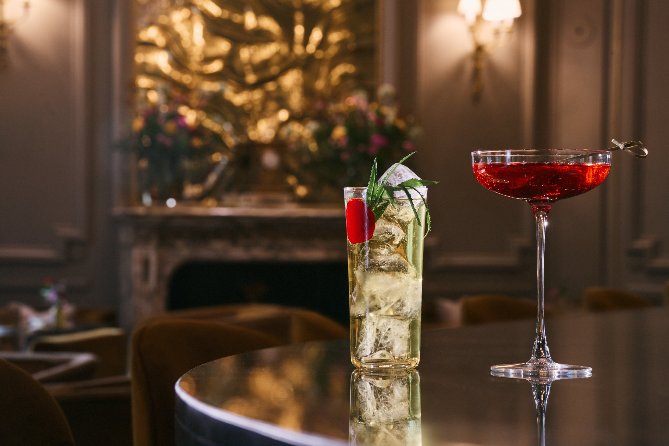 Cóctel del Mandarin Oriental Ritz, Madrid.