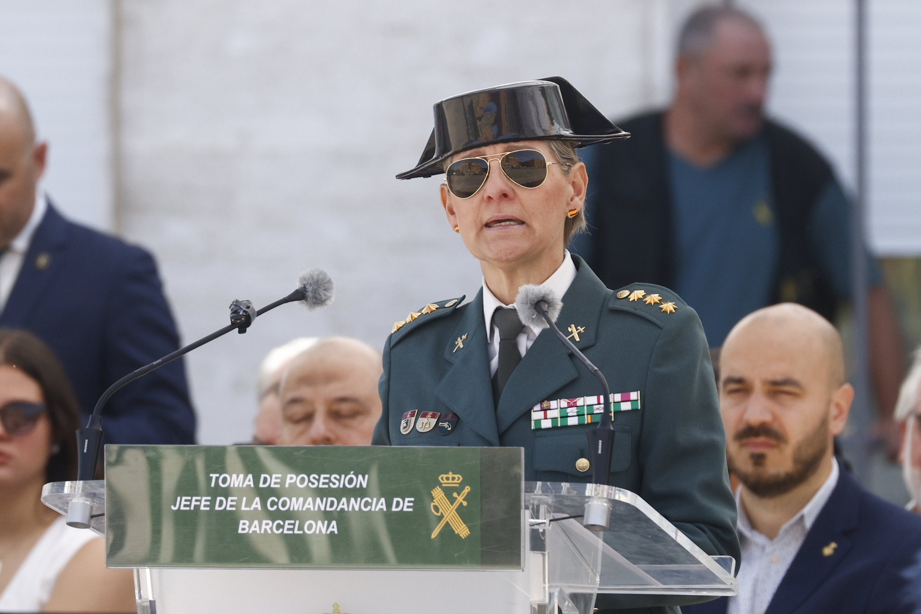 La coronel Cristina Moreno