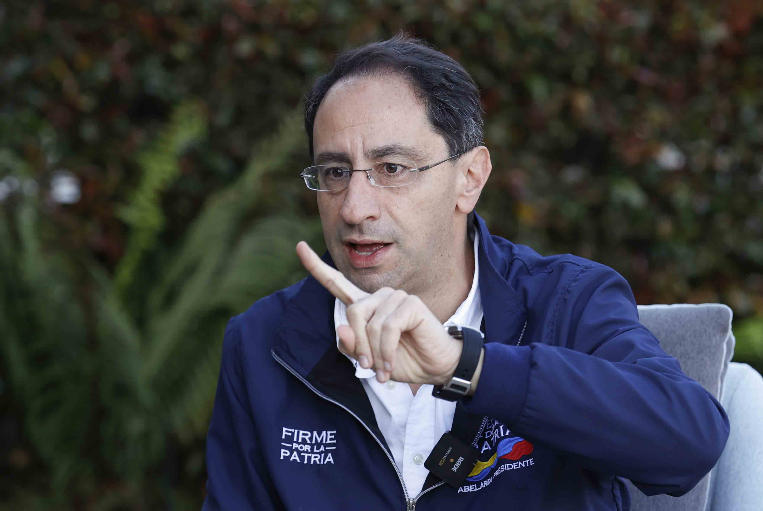 El candidato a la Vicepresidencia de Colombia, José Manuel Restrepo.