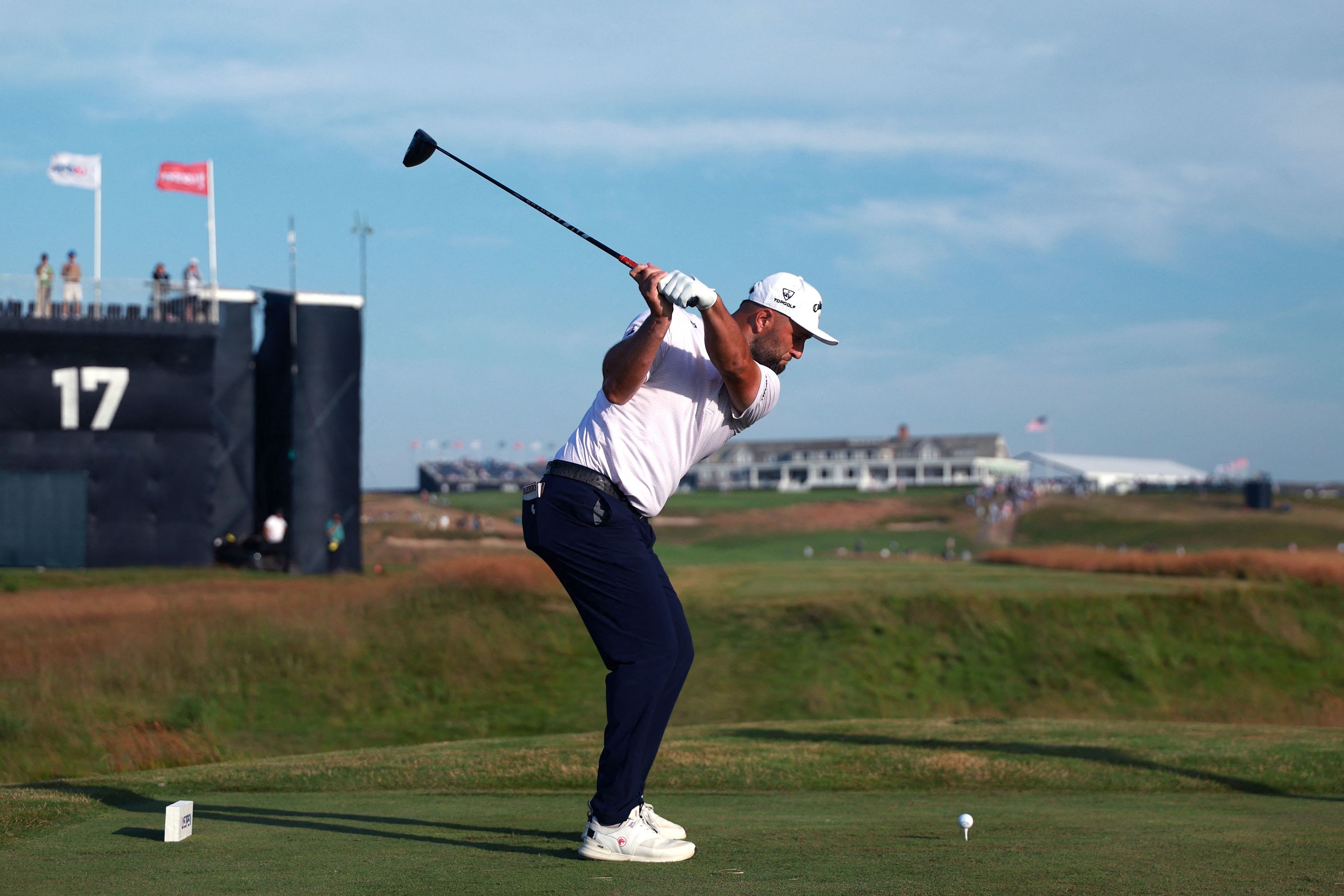 Jon Rahm en la jornada inaugural del US Open.