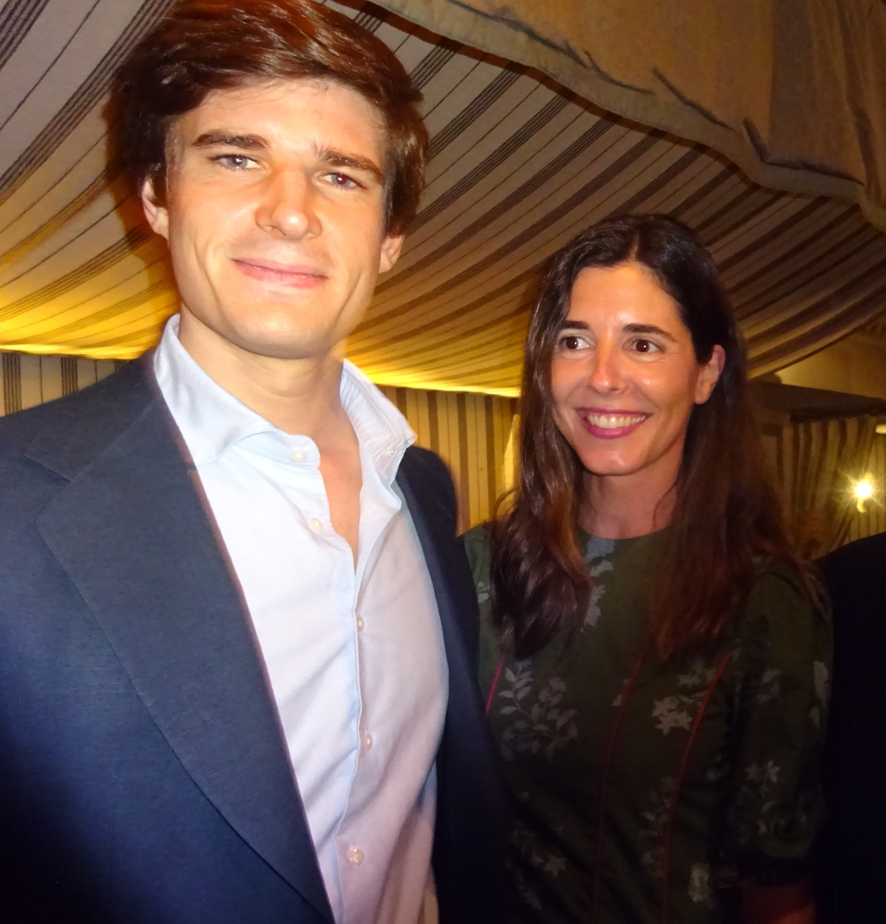 Carlos Fitz-James y Amparo Corsini.