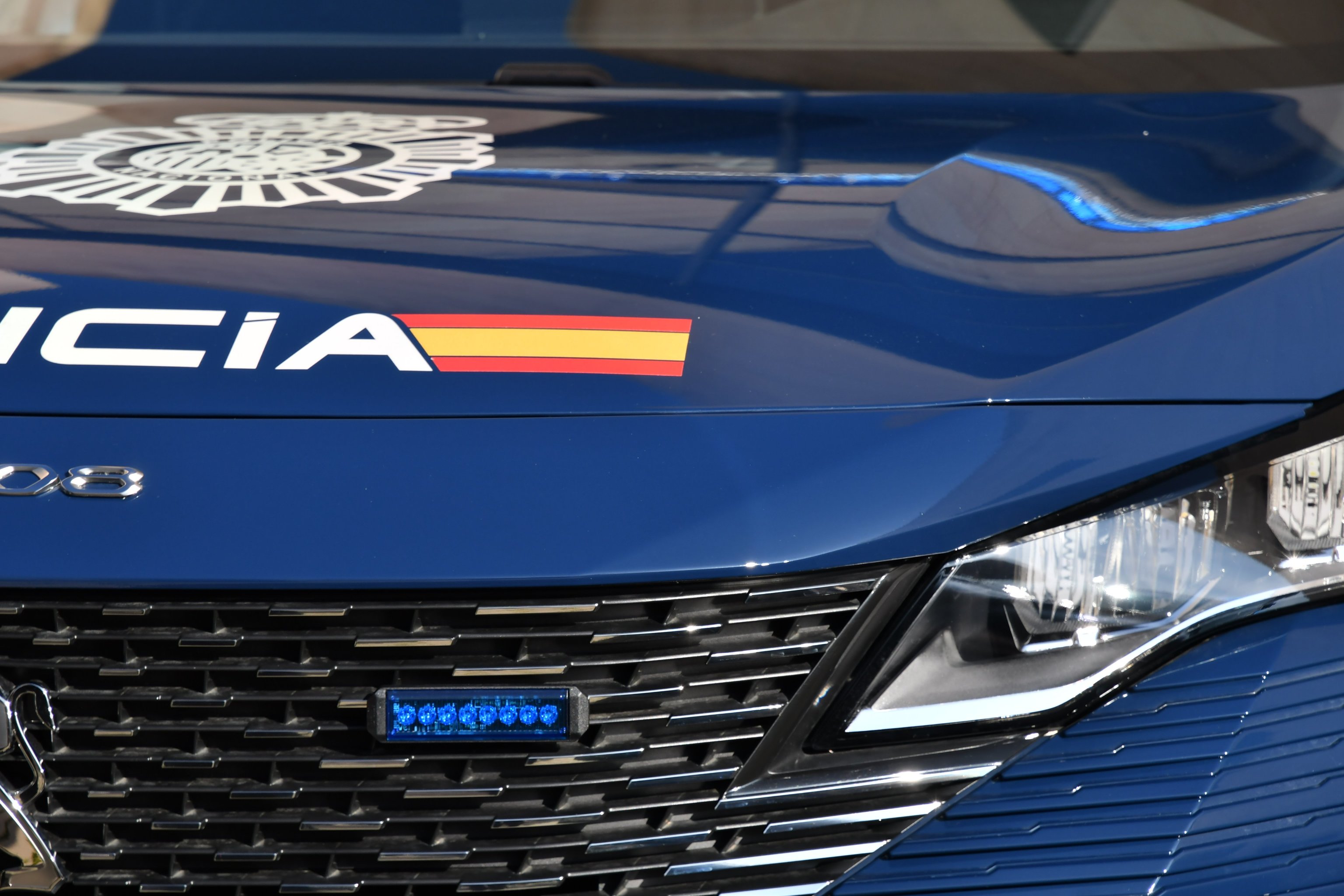 Un coche de la Policía Naciona.