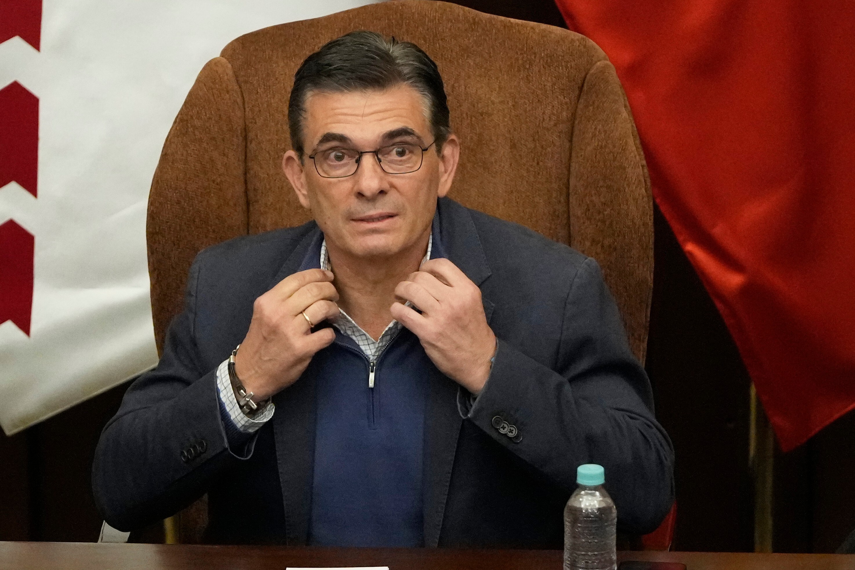 El presidente de Bolivia, Rodrigo Paz.