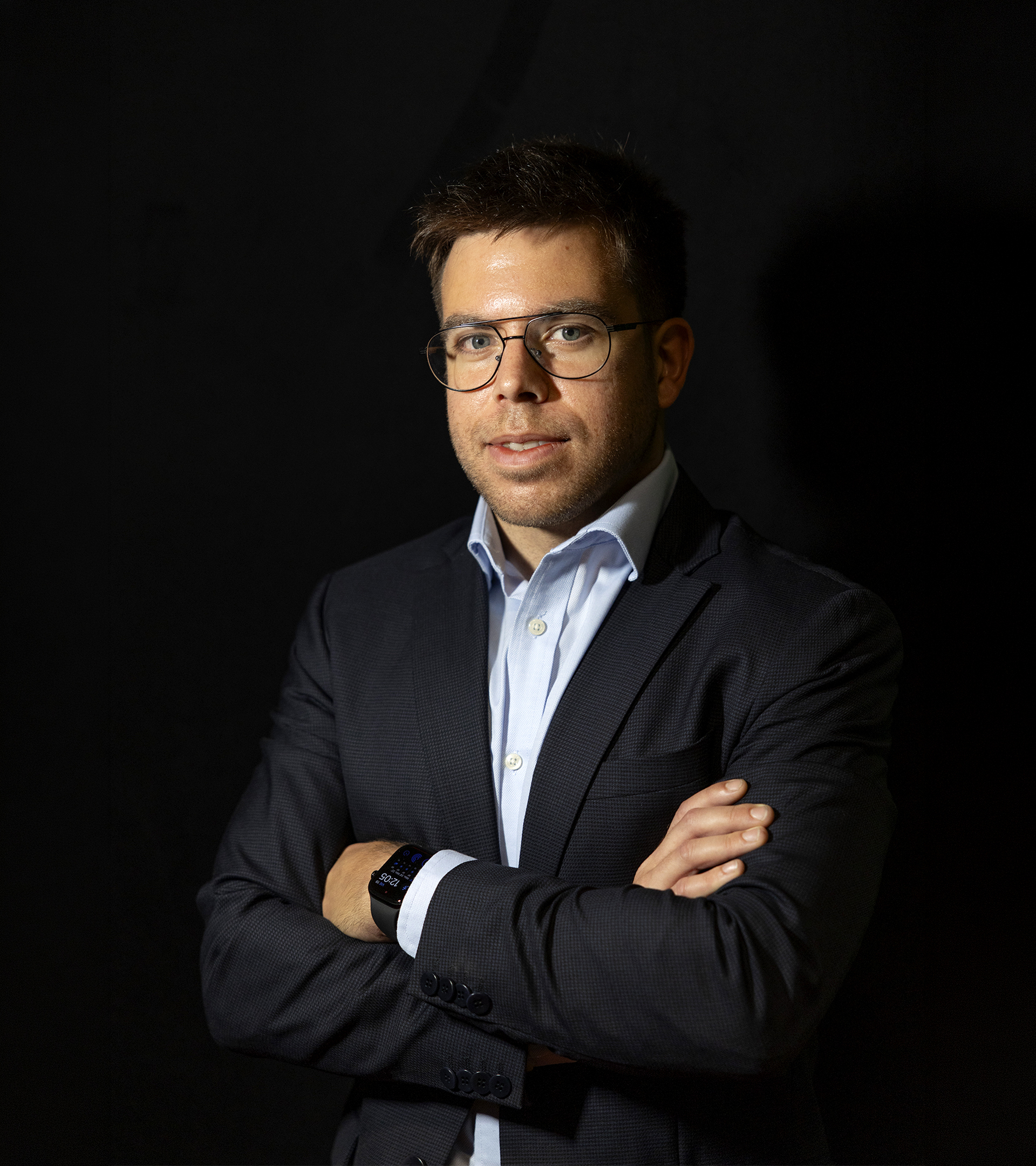 El economista Santiago Calvo.
