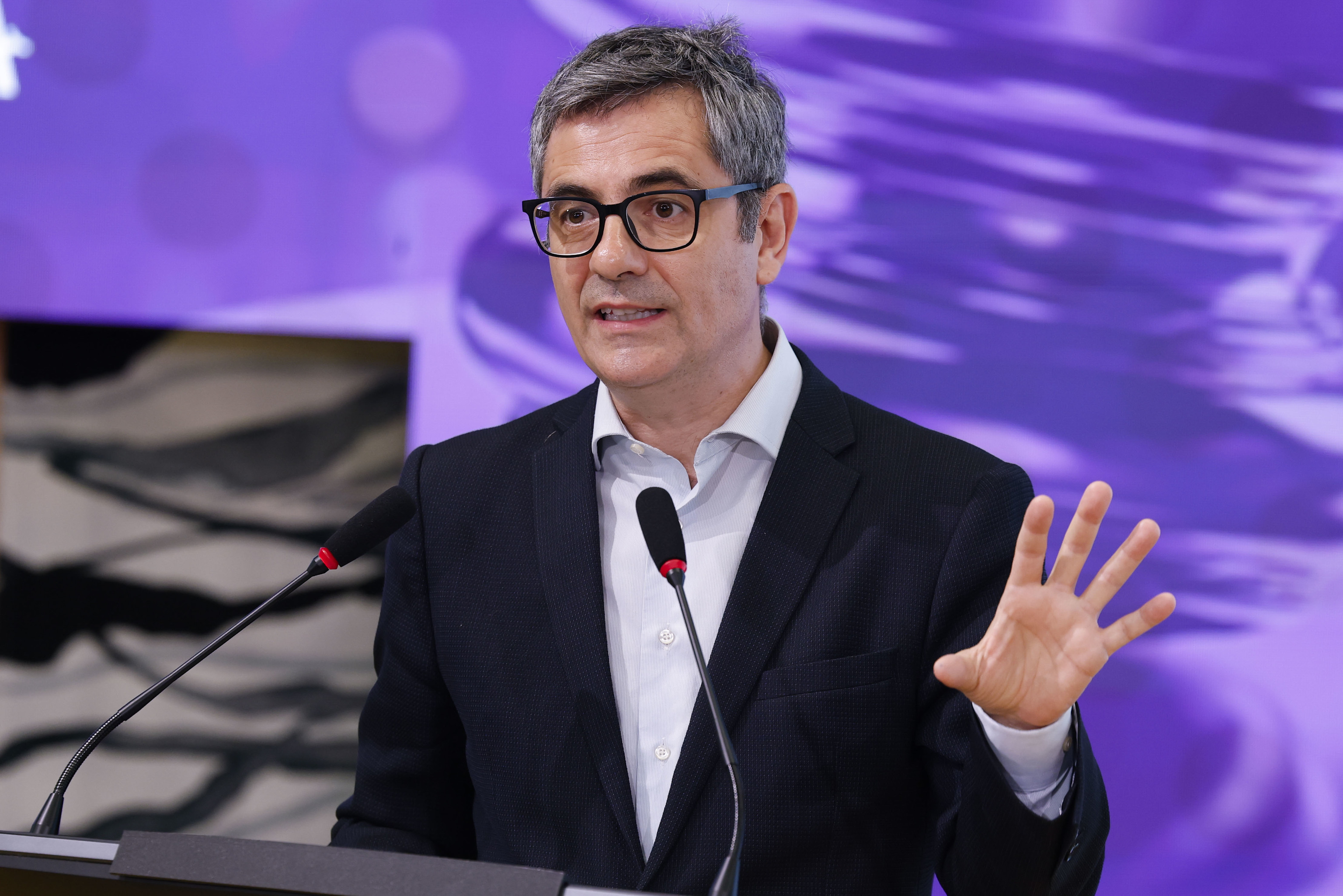 Félix Bolaños, ministro de Justicia.