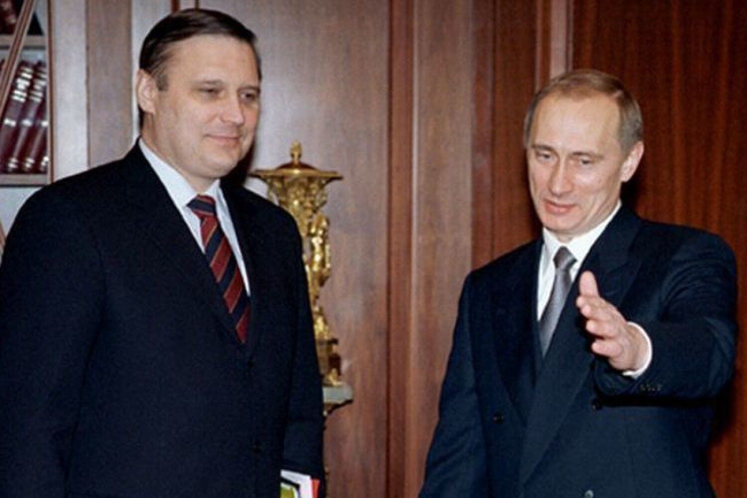Mijail Kasianov junto a Vladimmir Putin.