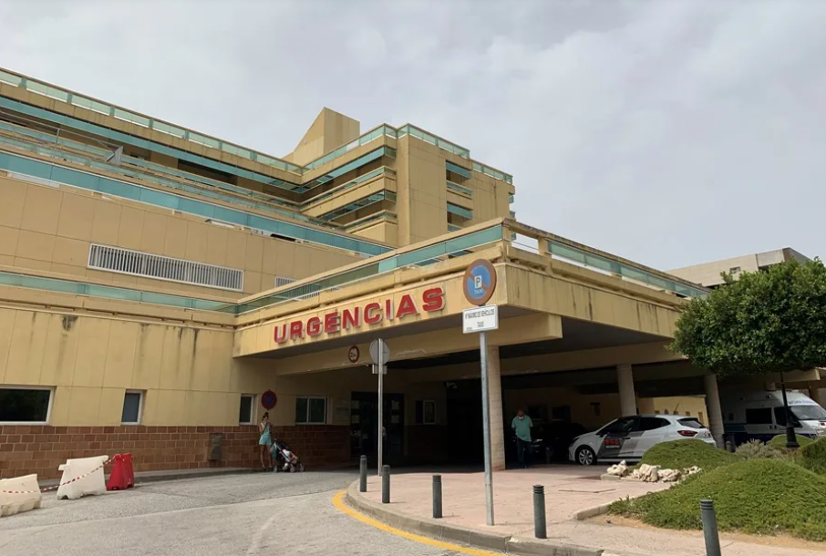 Hospital Costa del Sol, donde han sido evacuados los heridos.